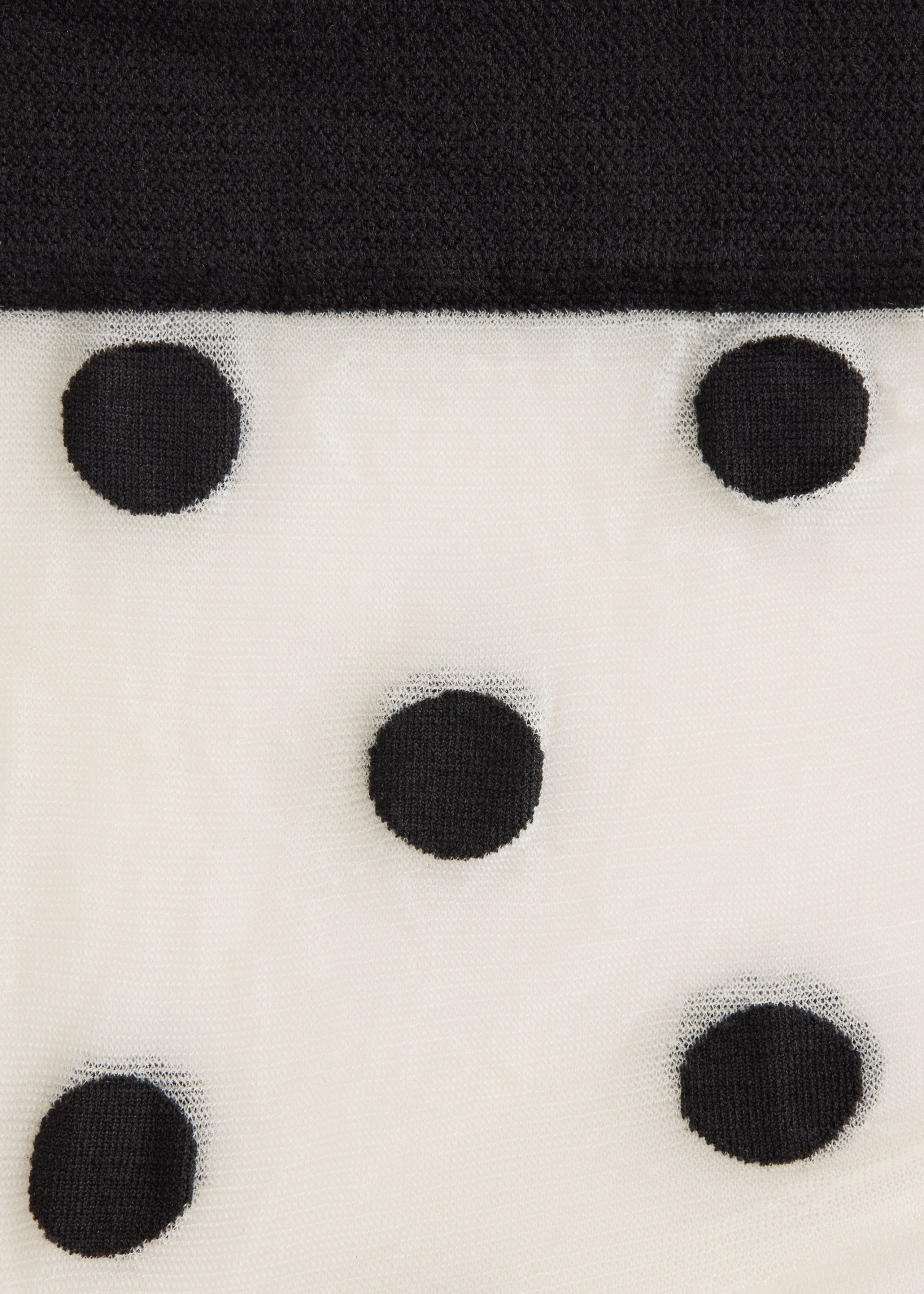 Image of Sheer Polka-Dot Socks