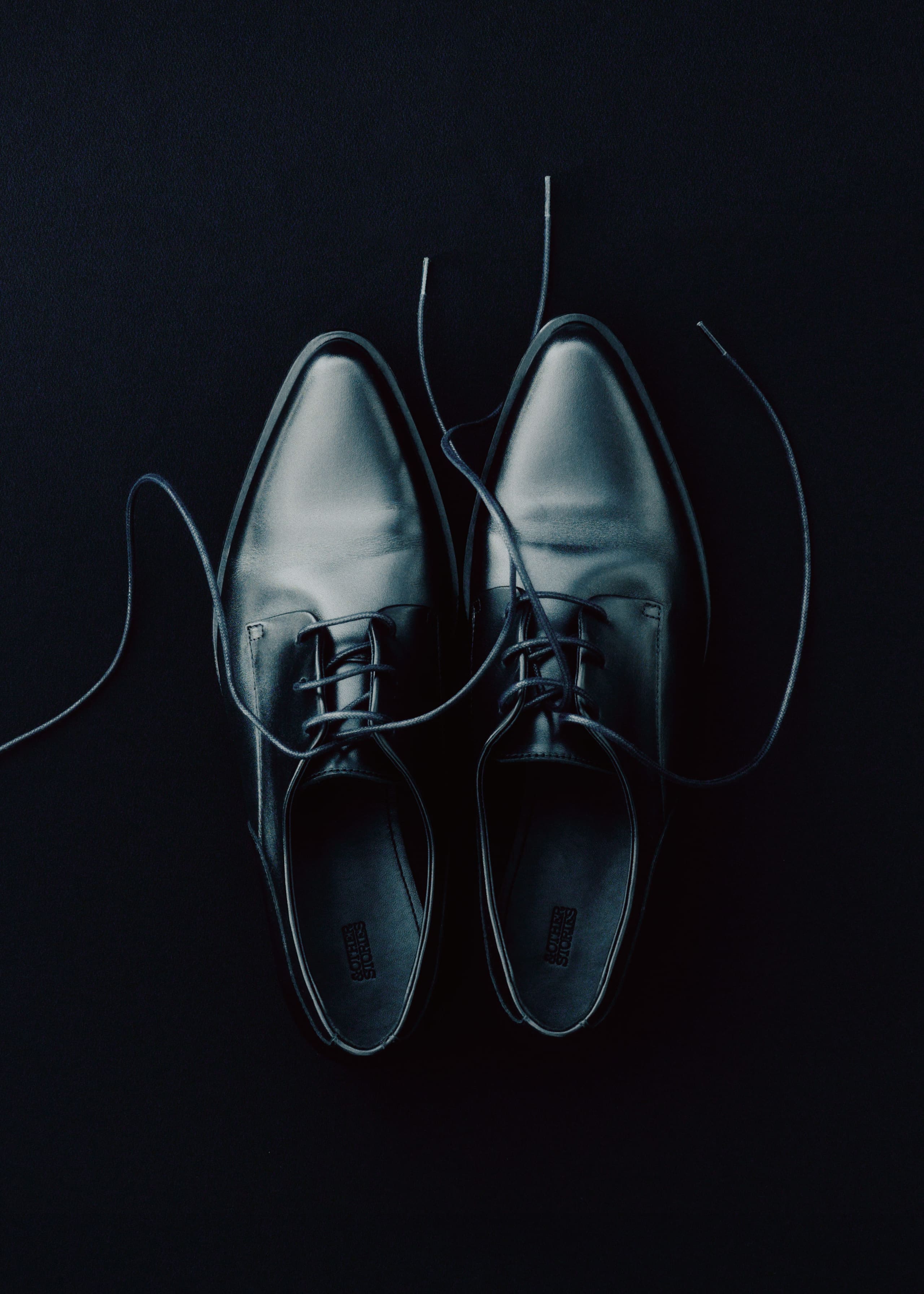 Image of Leather Derby Shoes