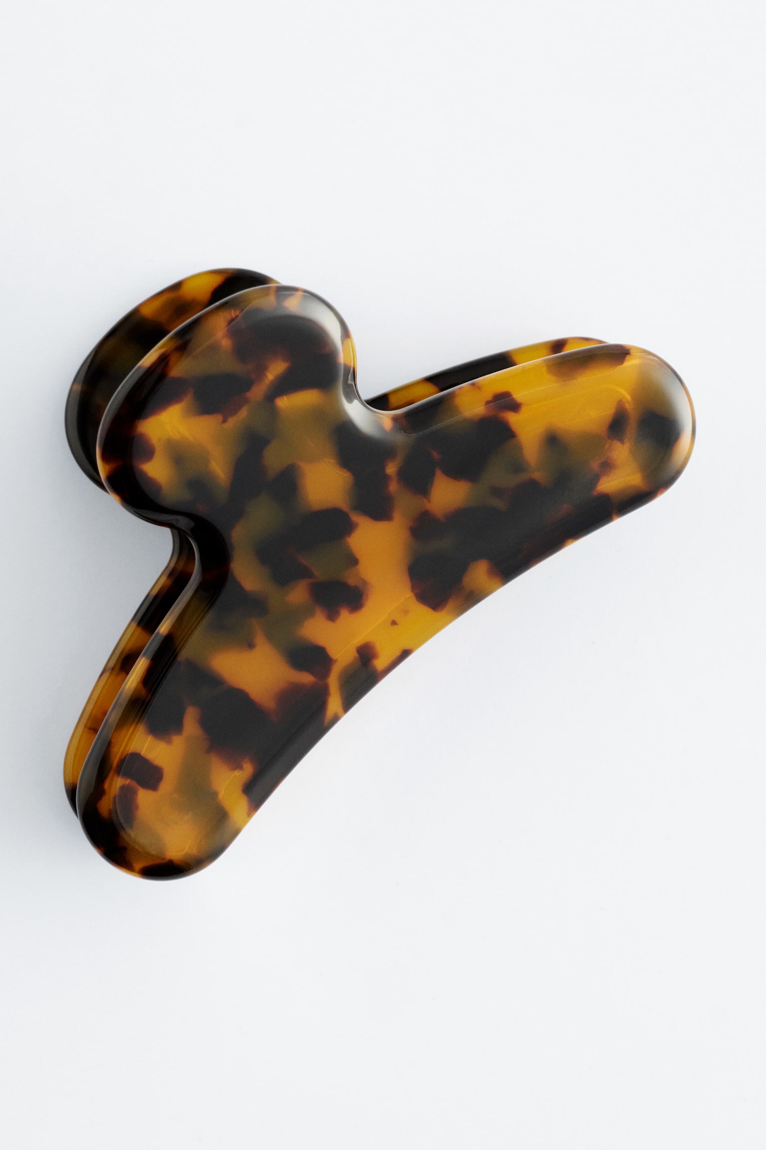 Pinza per capelli classica - Tartaruga/Nero - 1