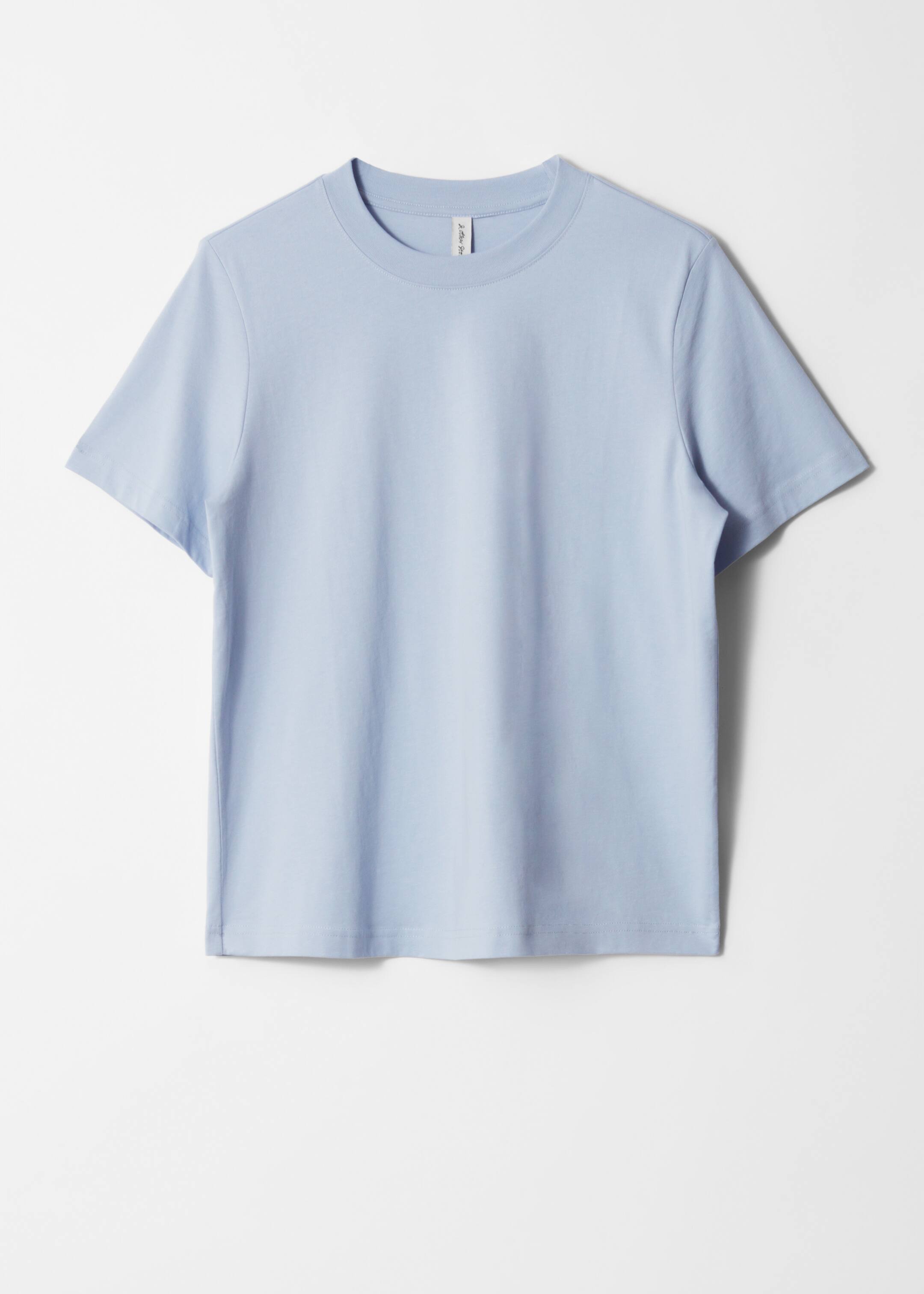 Agrandir l'image: T-shirt à col ras du cou - Bleu poudré - FEMME | H&M FR 5