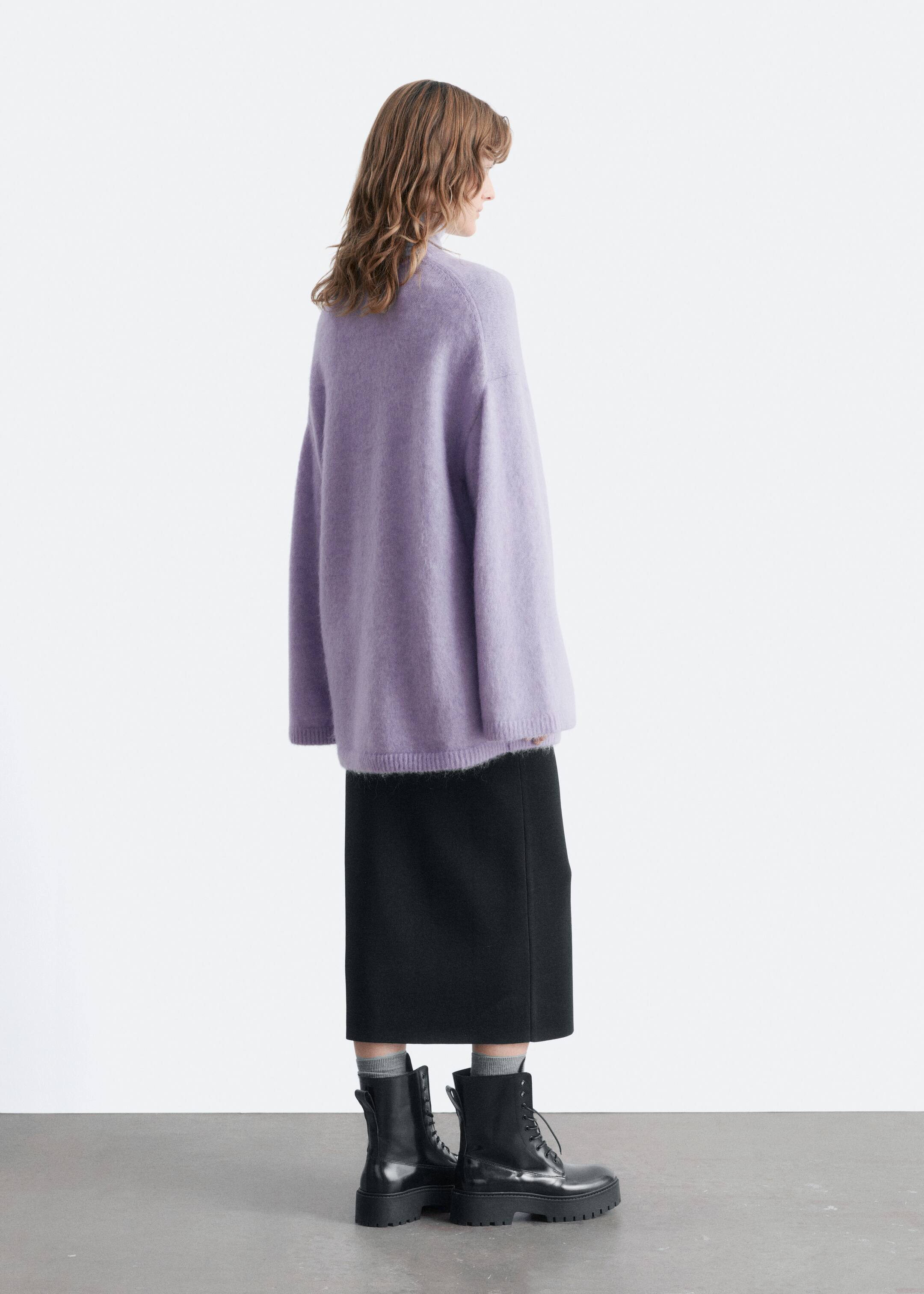 Agrandir l'image: Pull oversize en mohair mélangé - Lilas - FEMME | H&M BE 5