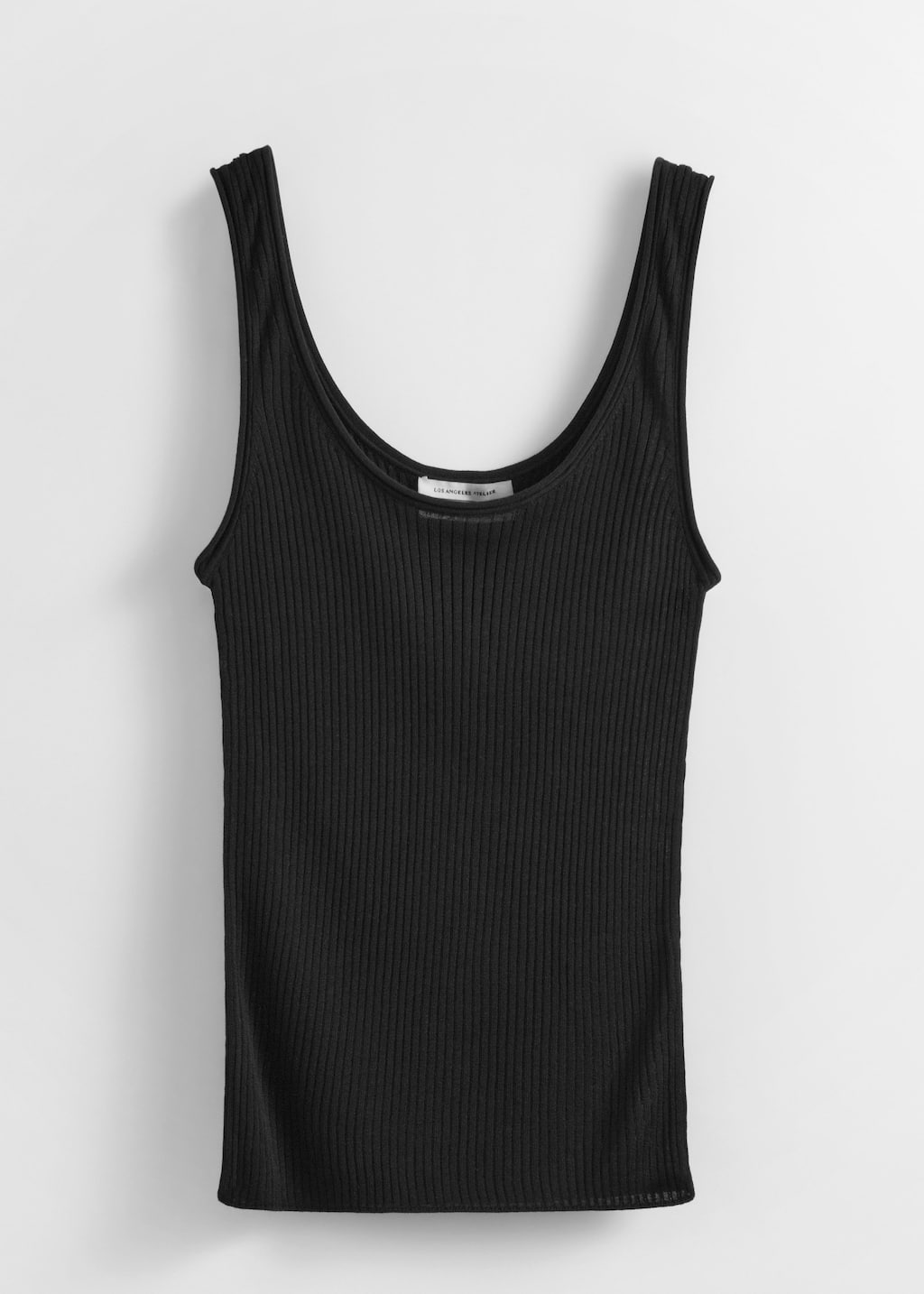 Camiseta de tirantes en punto de canalé