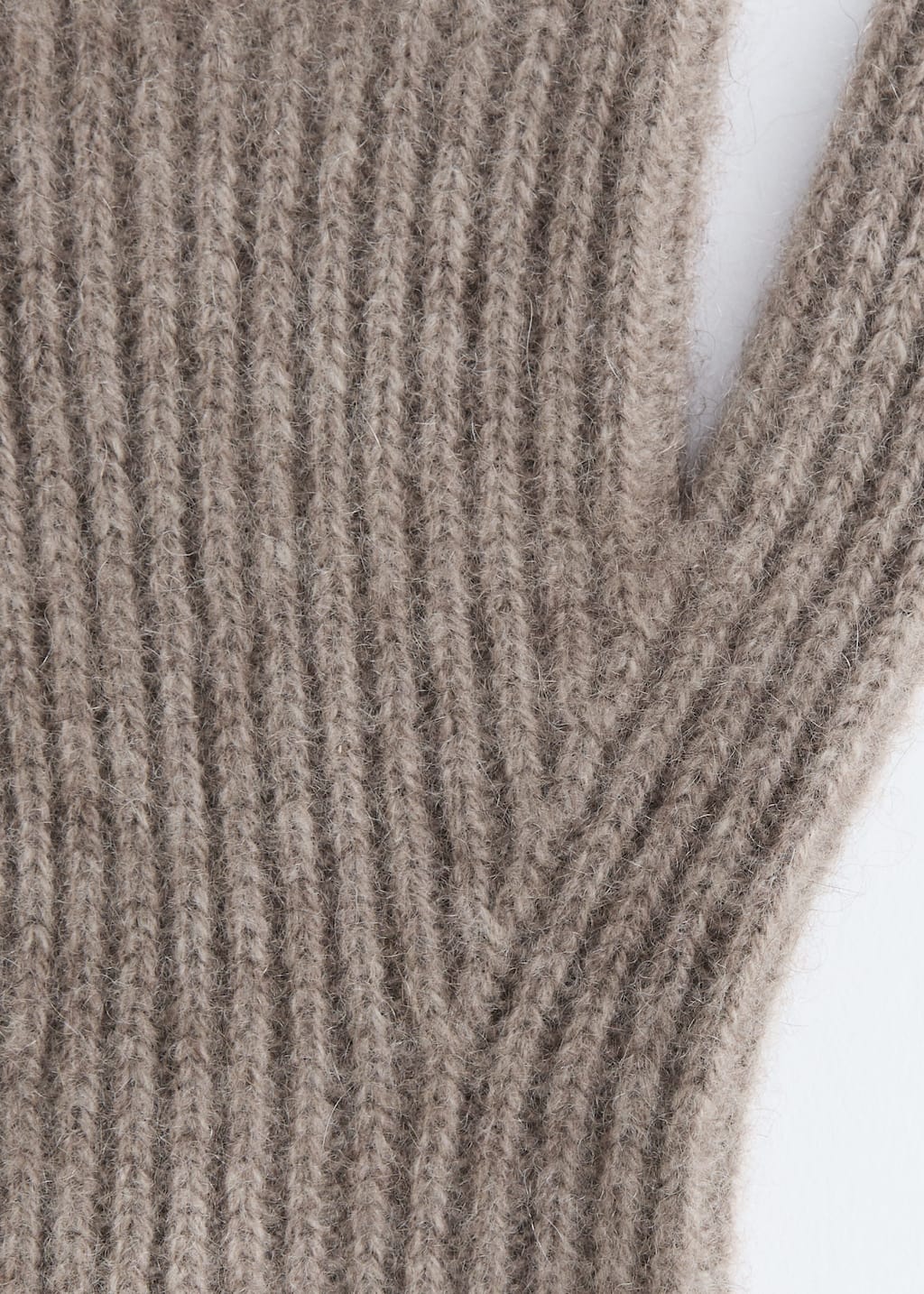 Image of Guantes de canalé de cachemira