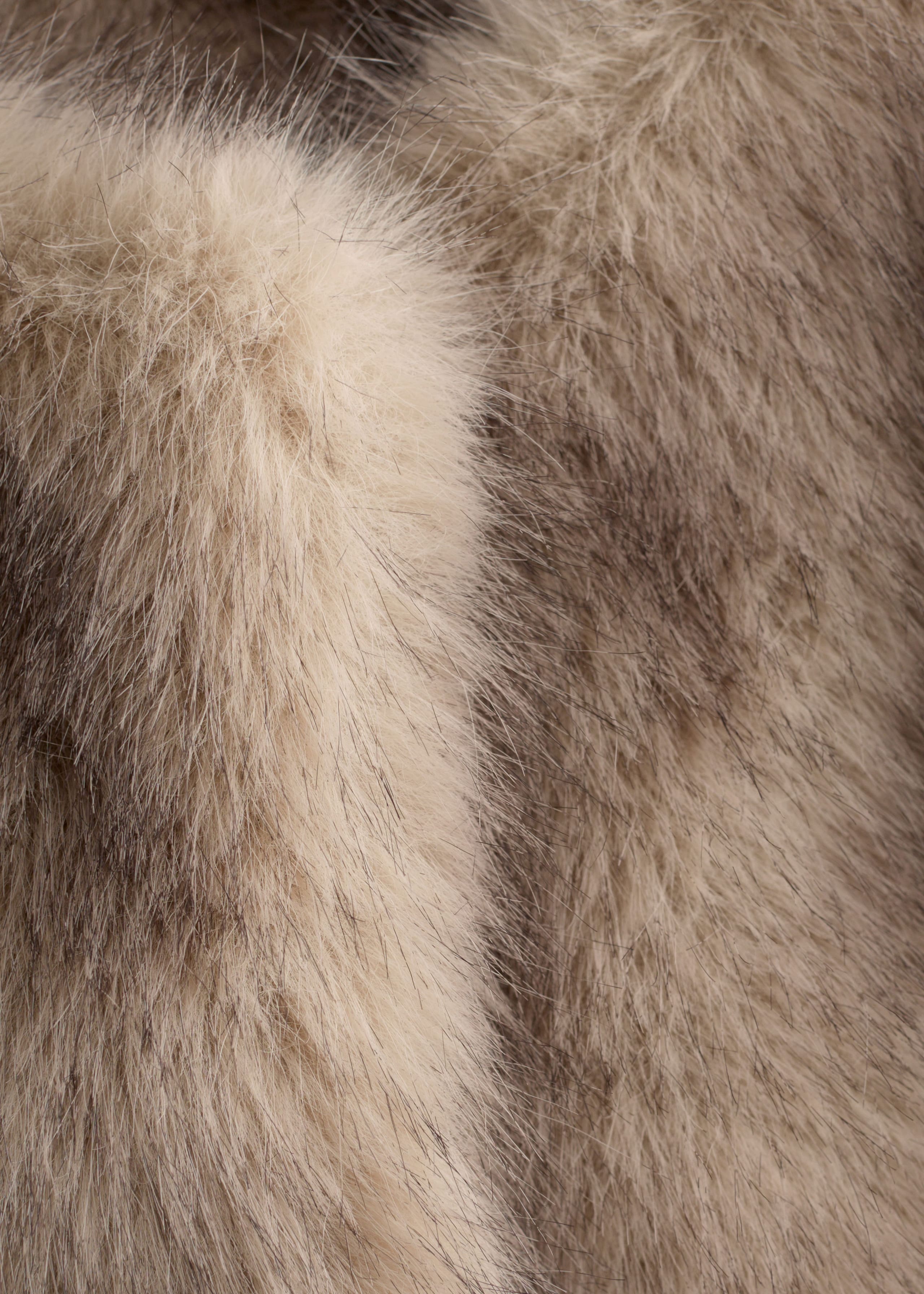 Image of Short Faux Fur Jacket