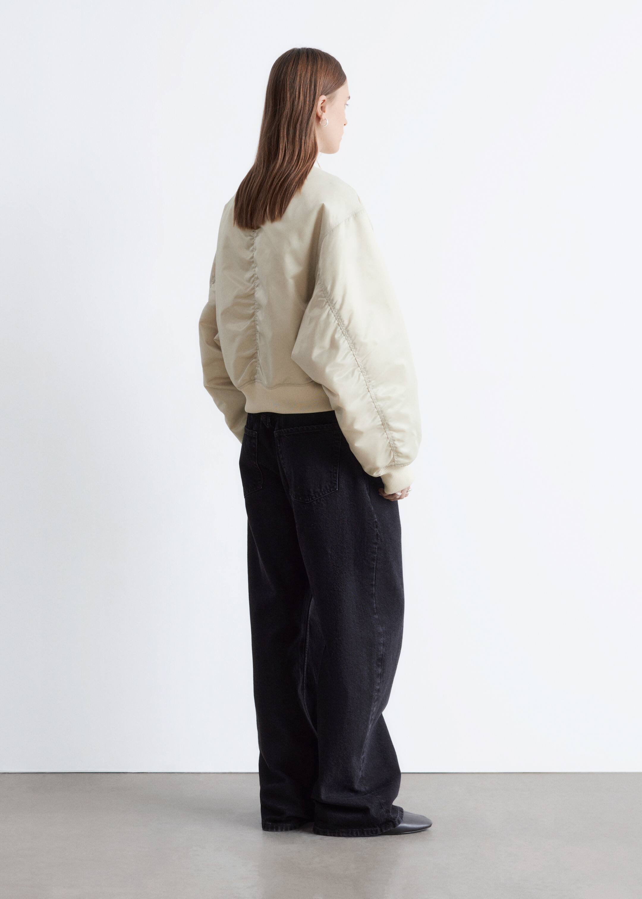 Agrandir l'image: Padded Bomber Jacket - Beige - FEMME | H&M FR 6