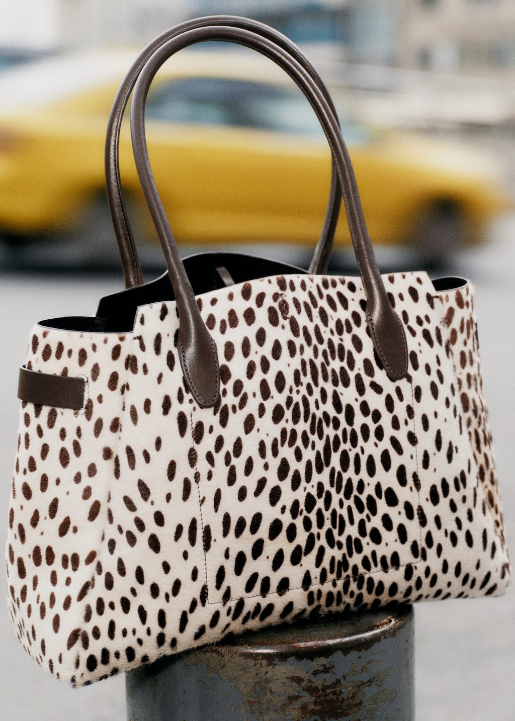 Image of Tactile Leather Tote Bag
