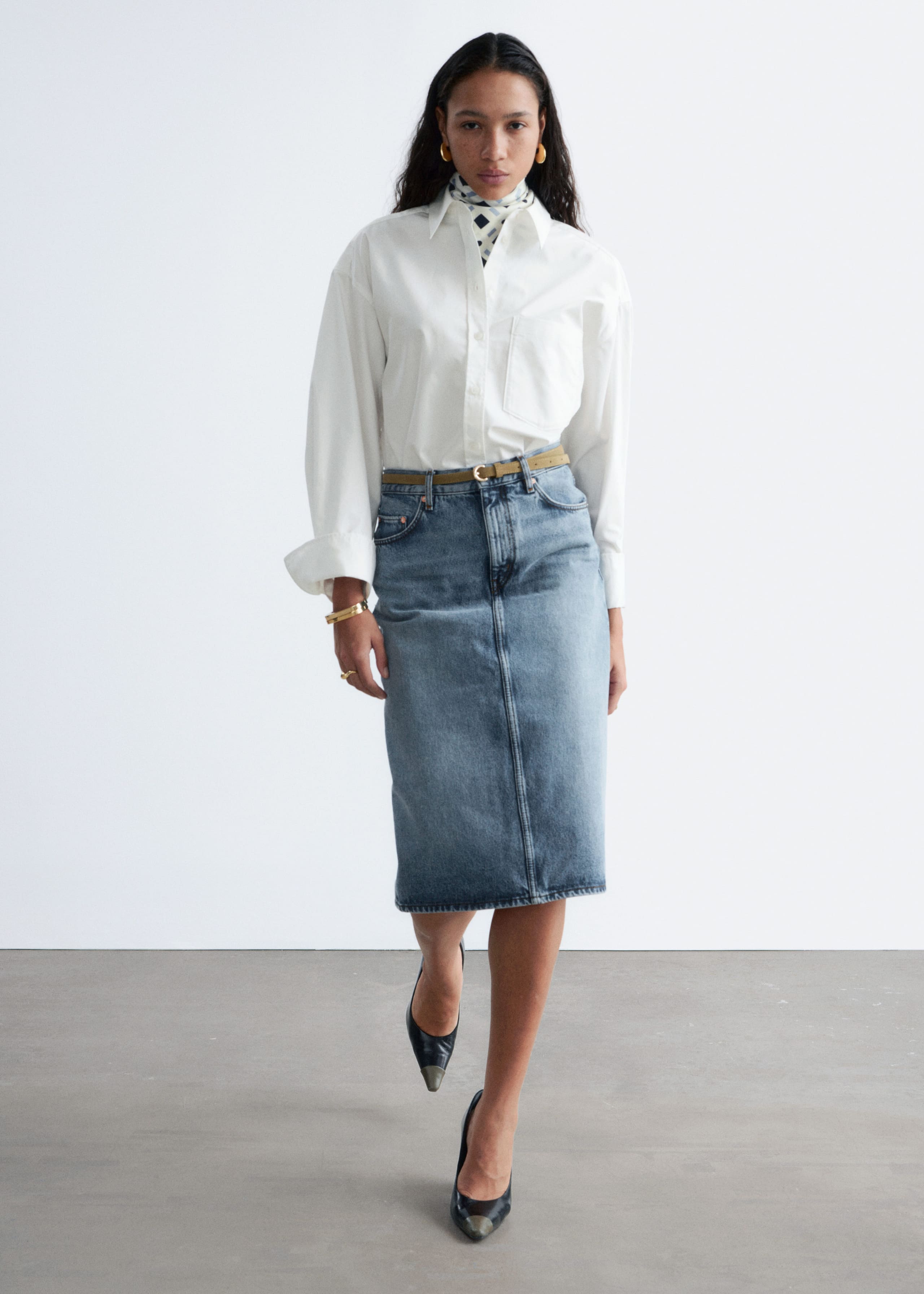 Image of Bomullsskjorta