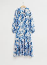 Blue Floral Print