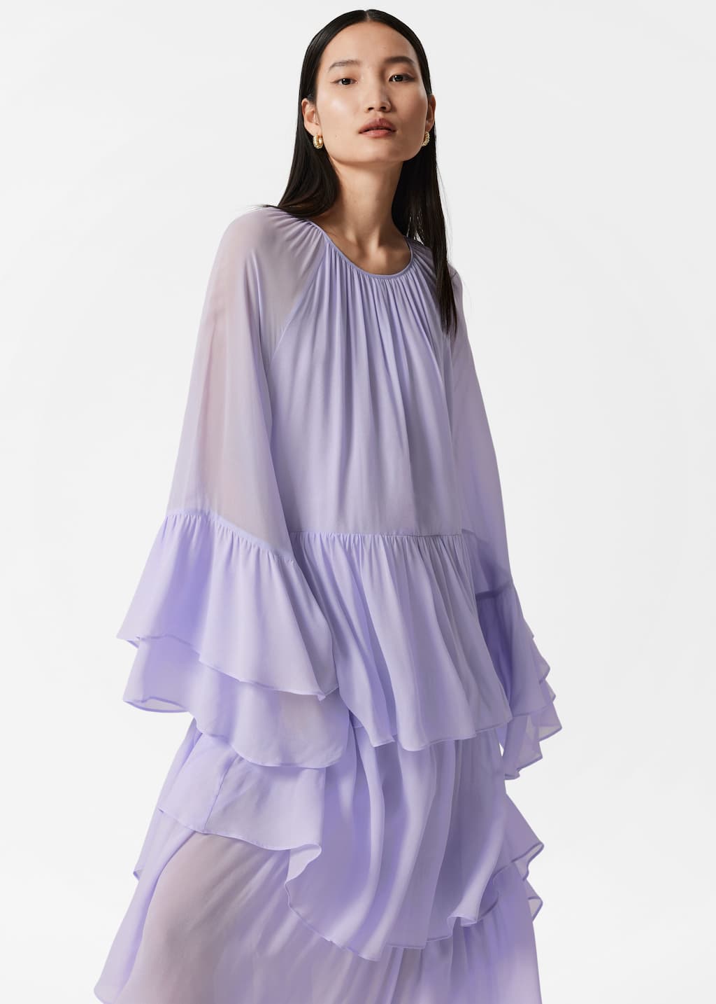 Image of Maxikleid mit Volants