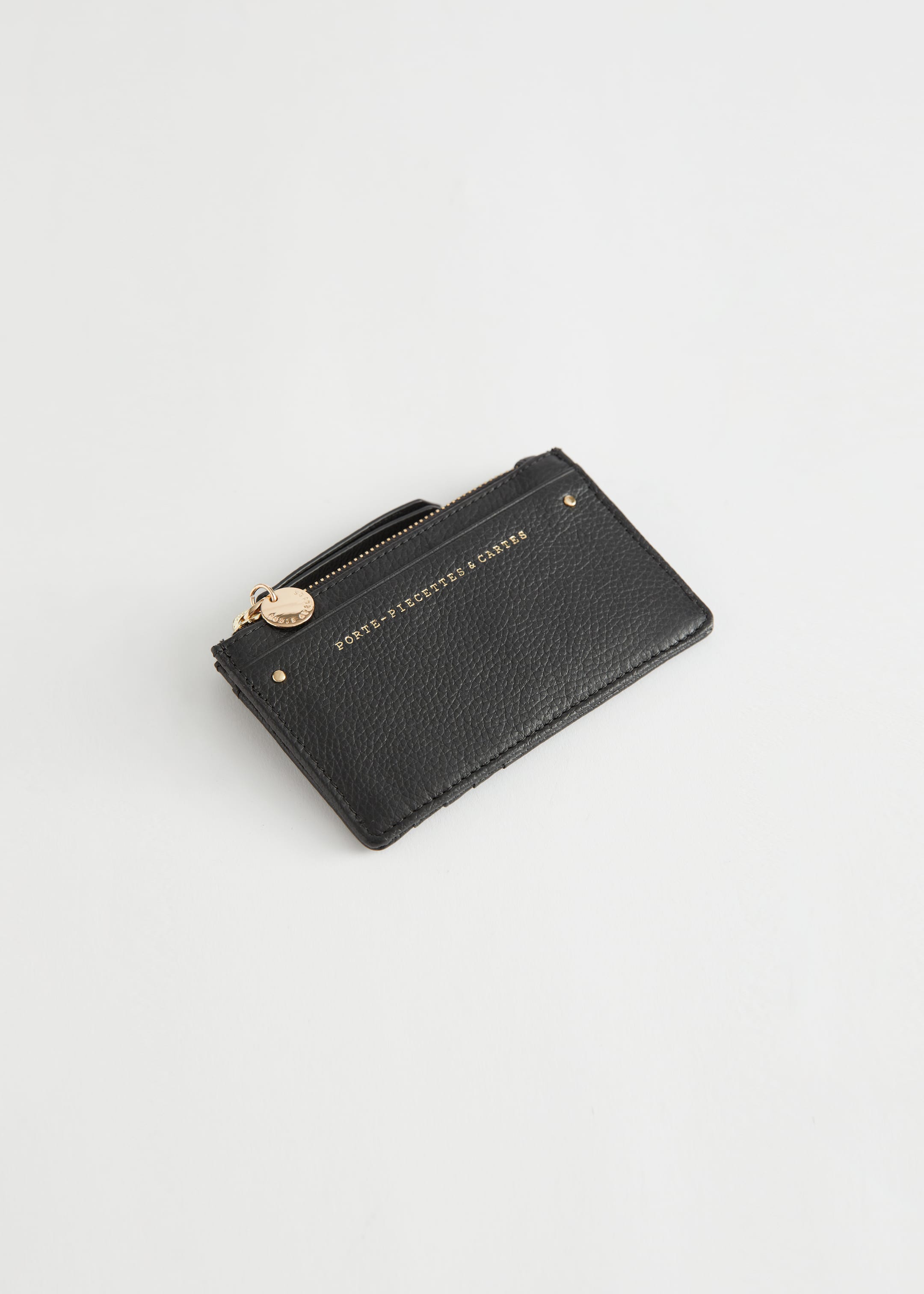Ingrandisci l'immagine: Leather Card Wallet - Black - DONNA | H&M CH 1