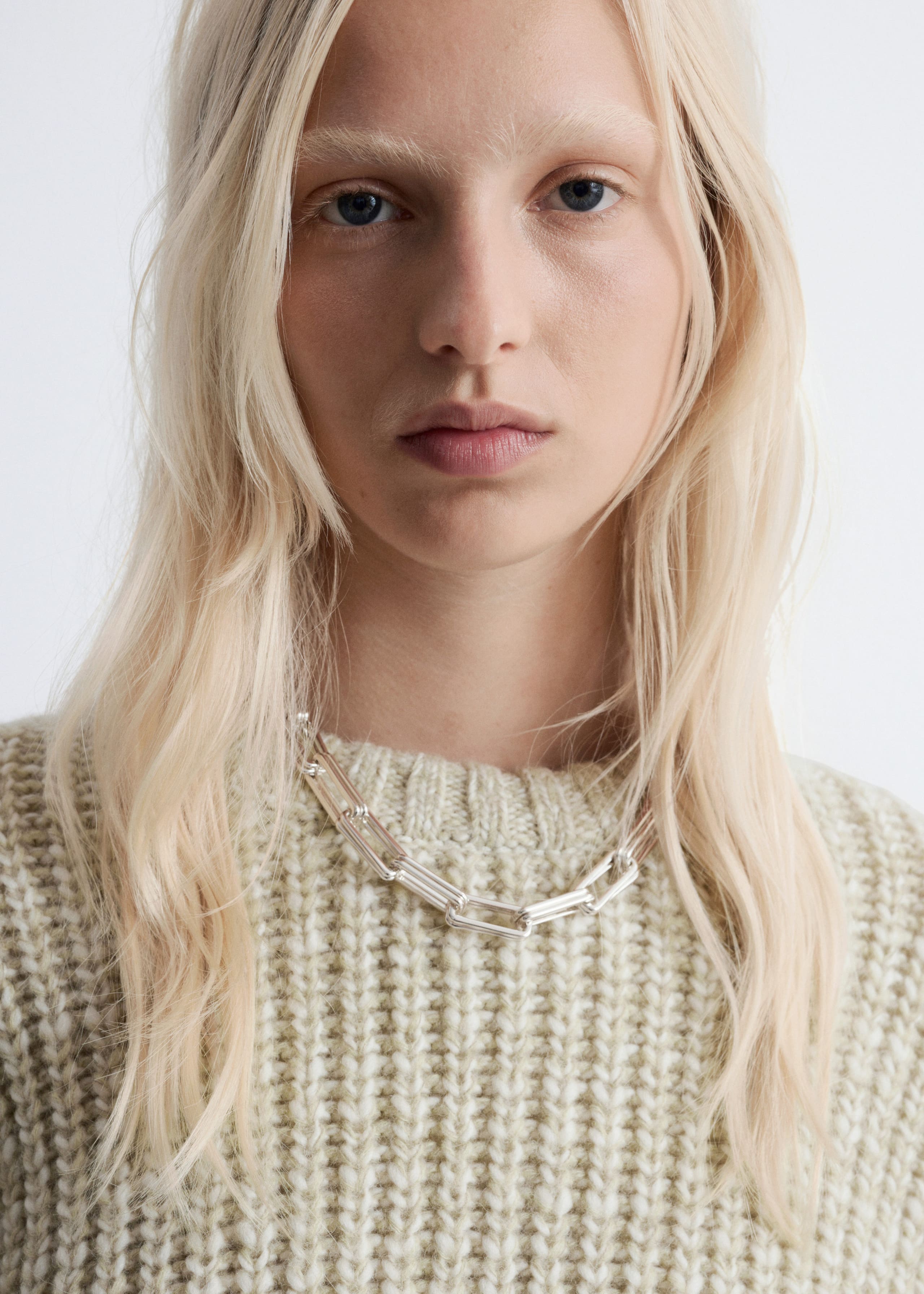 Image of Mottled Knit Jumper