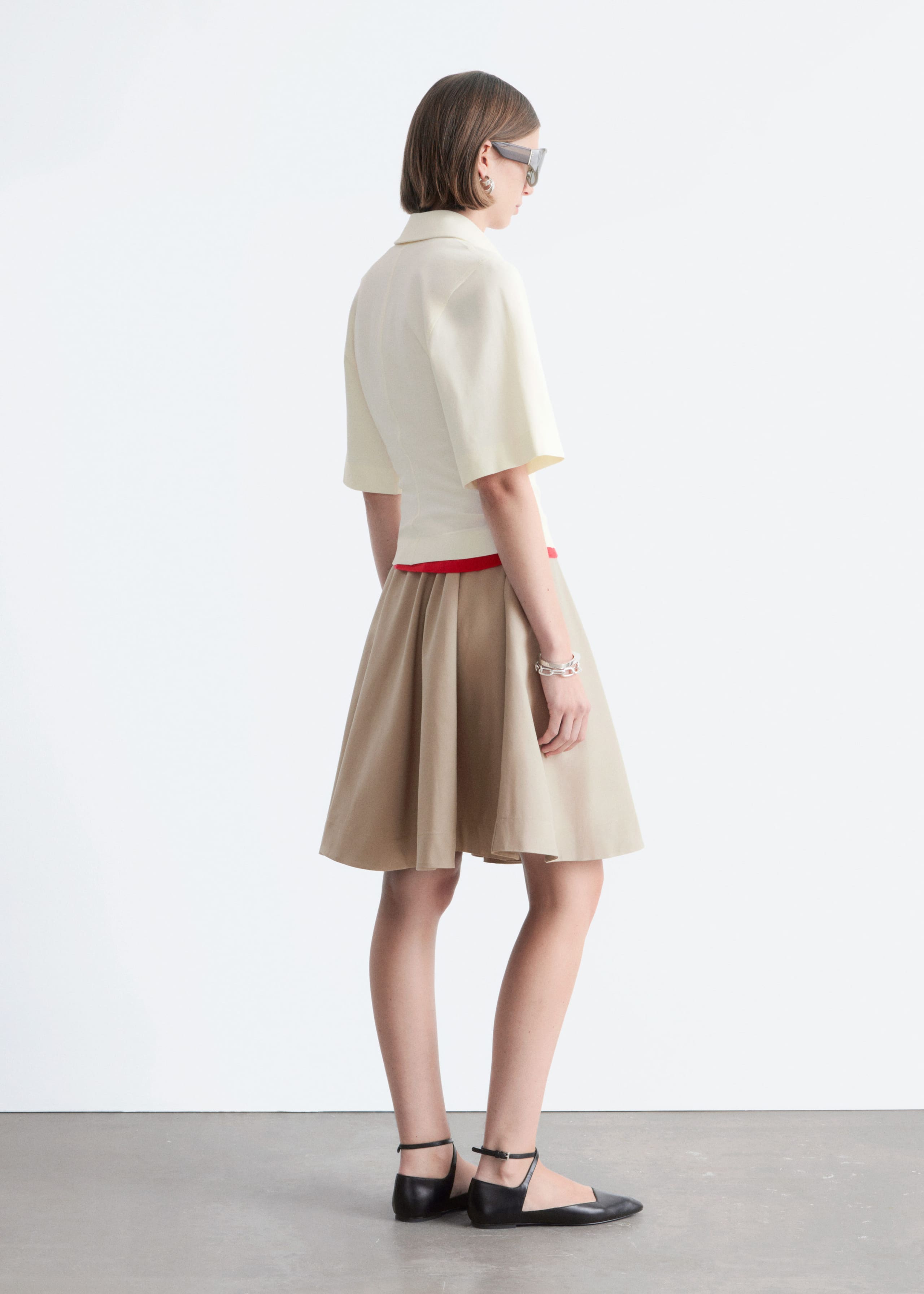 Image of Poloshirt mit kurzem Reißverschluss