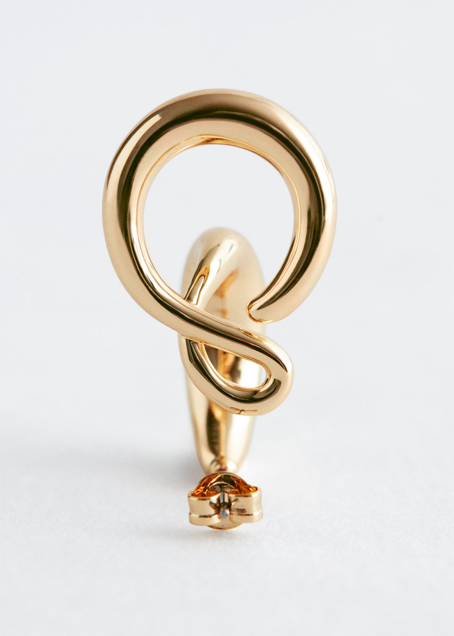 Doppel-Creolen - Gold - 3
