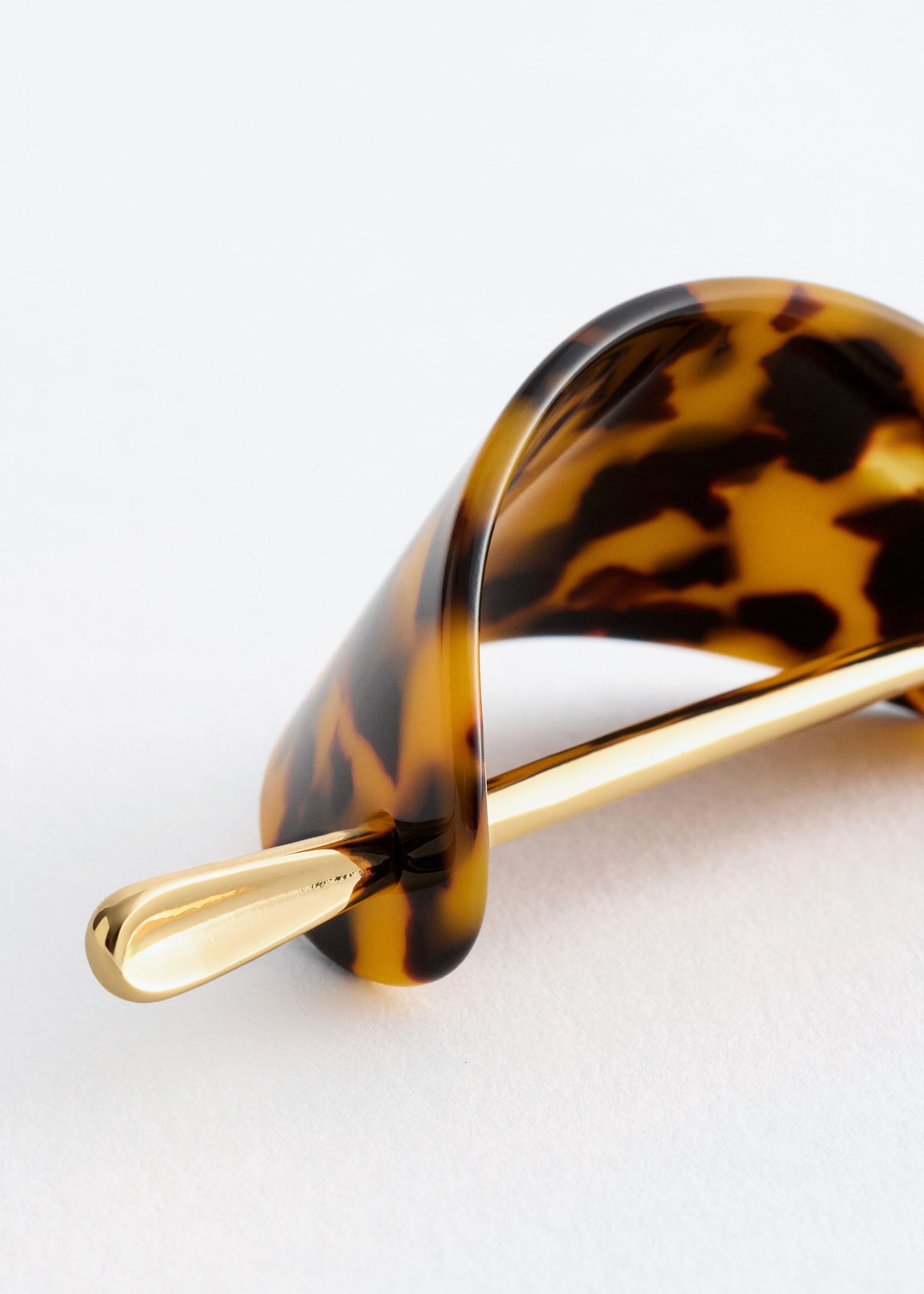 Hair Pin Barrette - Brown/Tortoise - Still Life