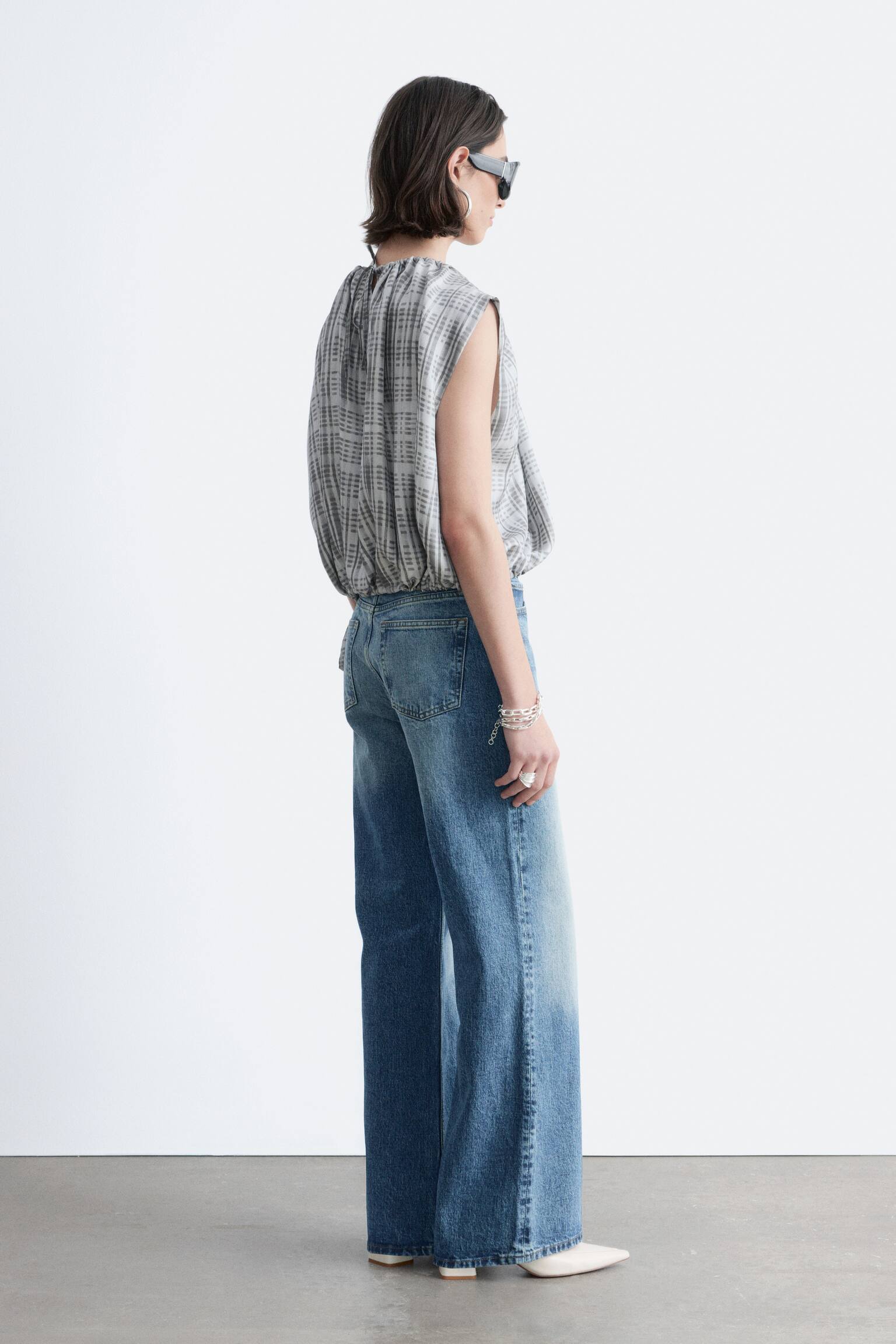 Wide-Leg Jeans - Blauw/Zwart/Donkerblauw/Lichtblauw/Medium blauw/Middenblauwe wassing/Donkerrood - 6
