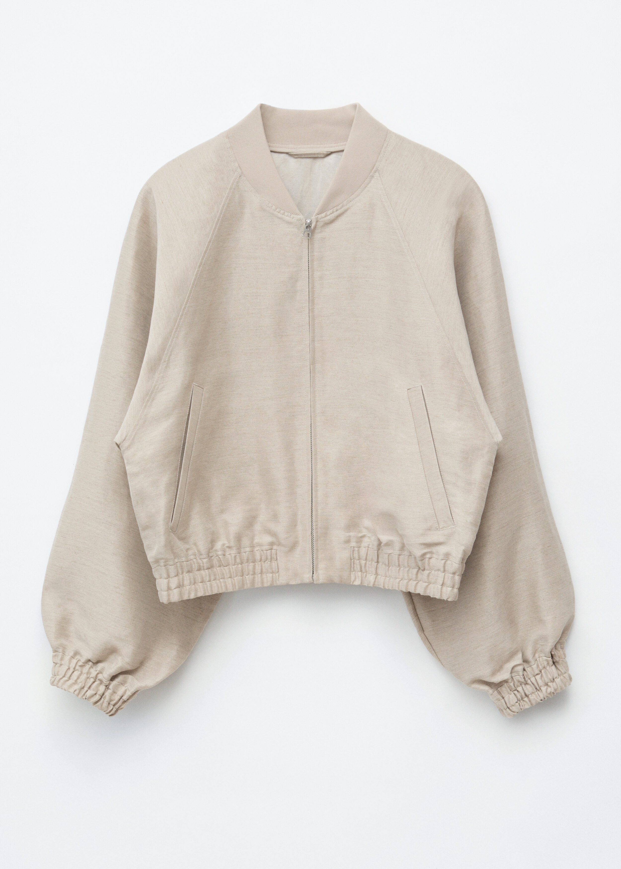 Linen-Blend Jacket