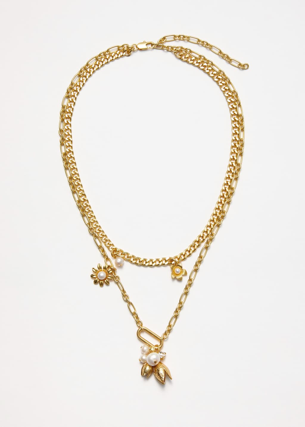 Embellished Layered Necklace