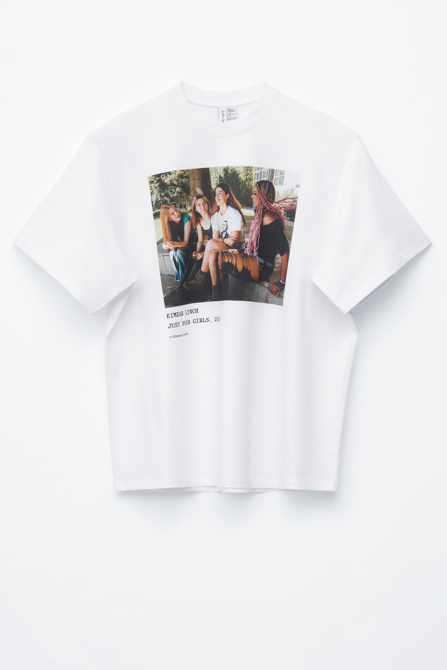 Camiseta de corte holgado con estampado - Blanco/Impresión fotográfica/Blanco/Impresión fotográfica/Blanco/Impresión fotográfica - 2