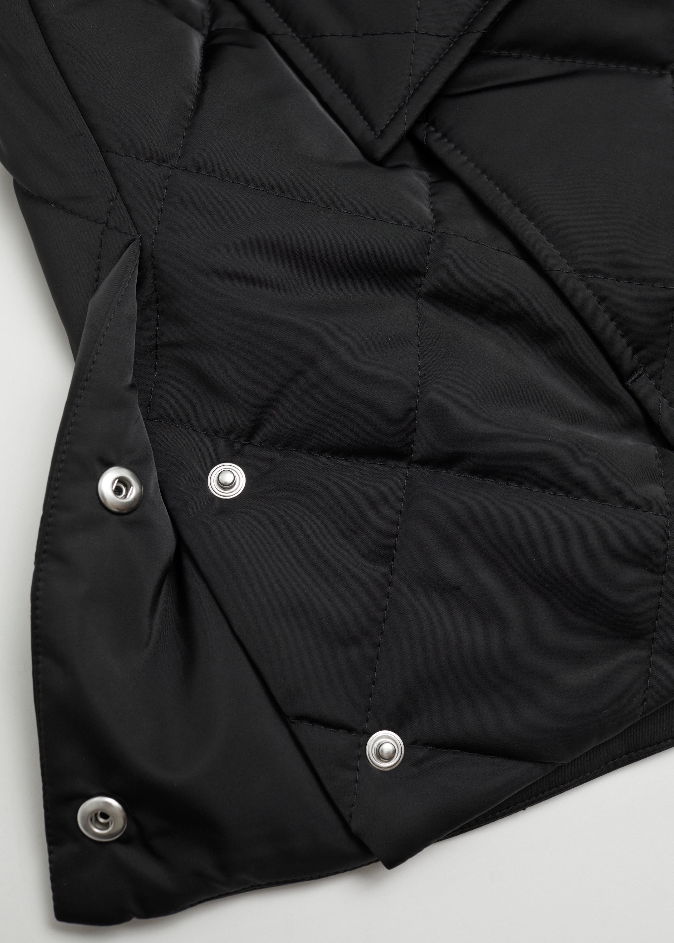 Visa större bild: Quiltad jacka - Svart - DAM | H&M SE 3