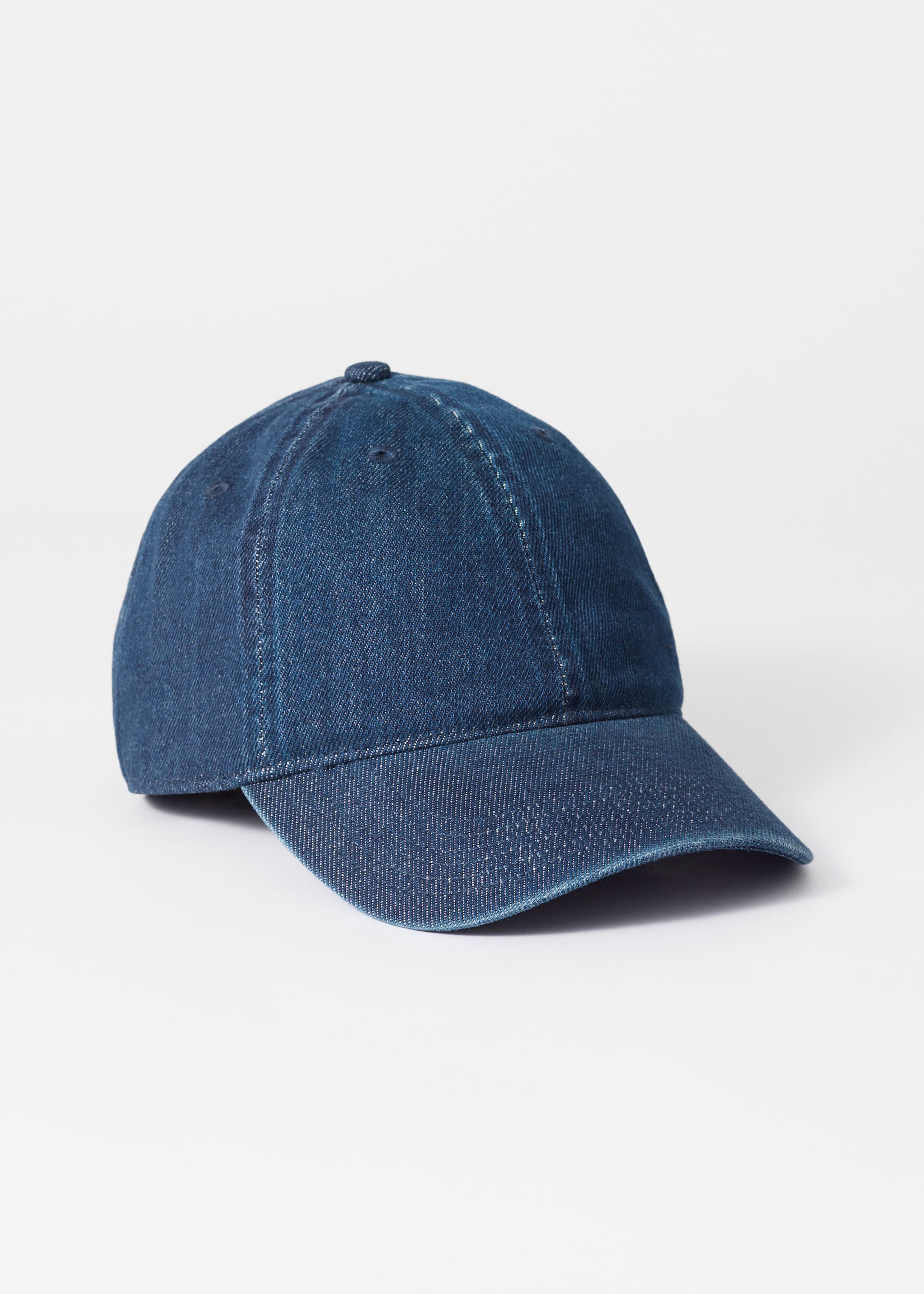 Ingrandisci l'immagine: Denim Baseball Cap - Indigo - DONNA | H&M CH 1