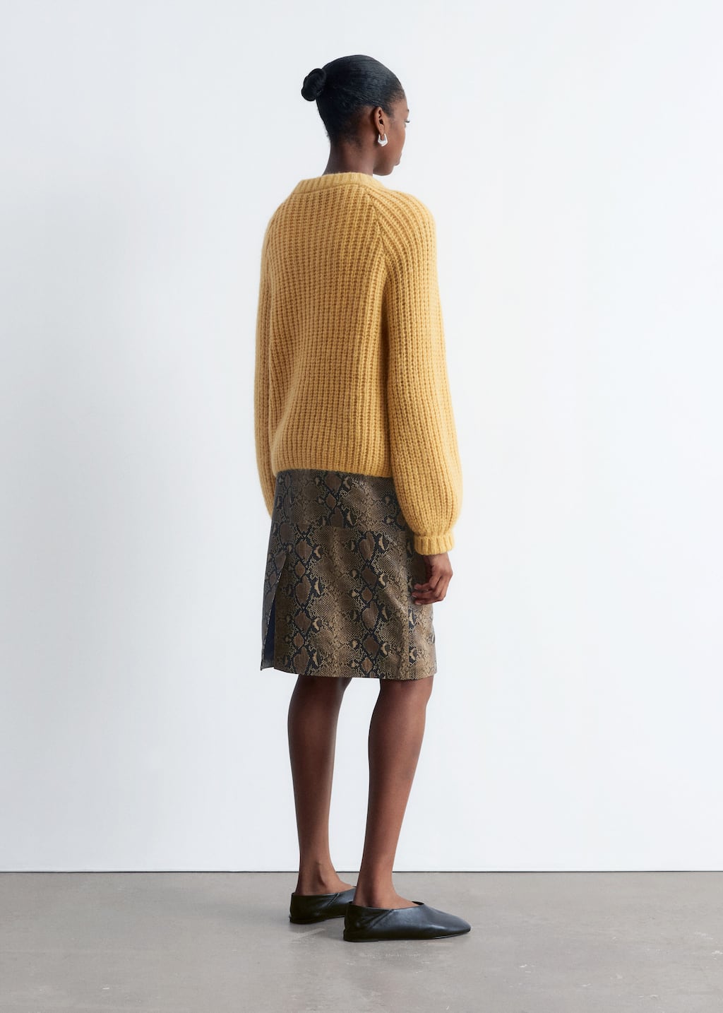Image of Balloon-Sleeve Cardigan