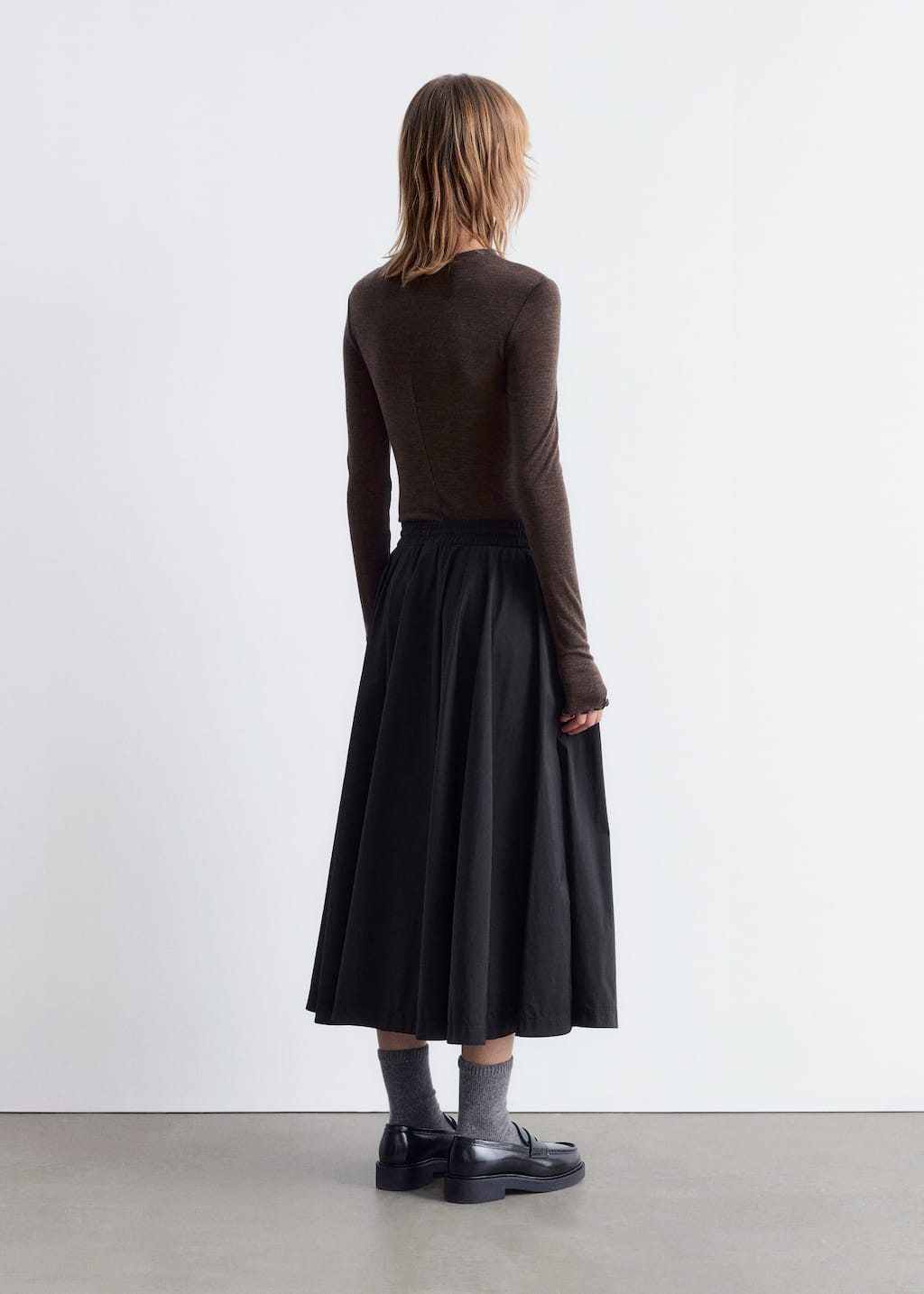 Image of Long-Sleeve Wool Top