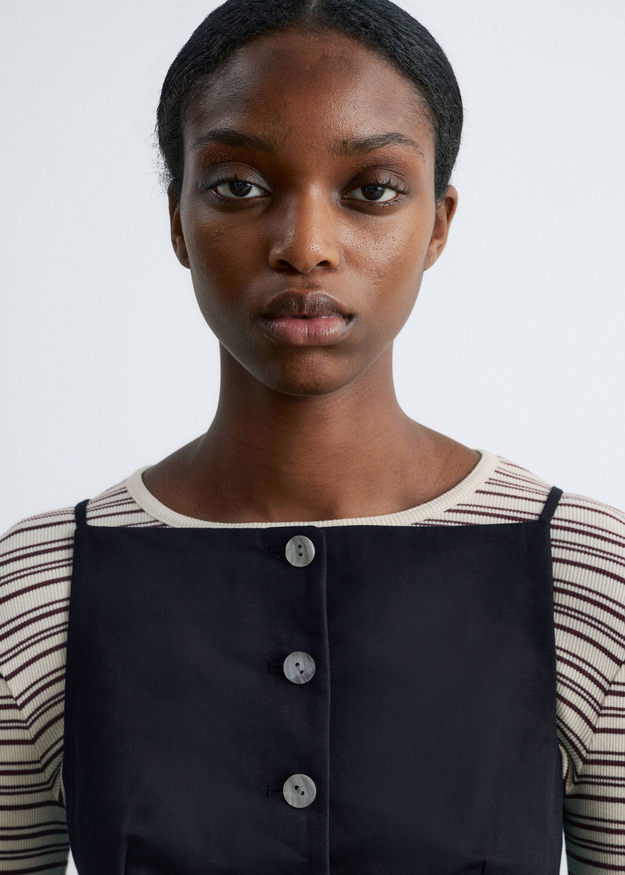 Ver imagem maior: Colete à medida - Preto - SENHORA | H&M PT 3