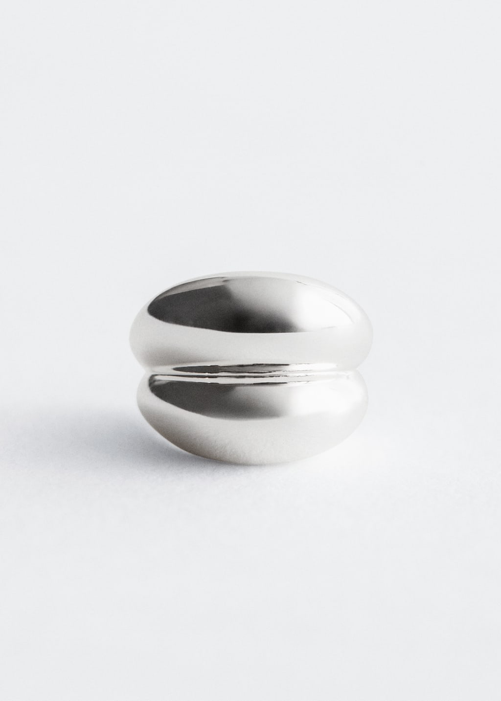 Image of Two-Part Dome Earrings