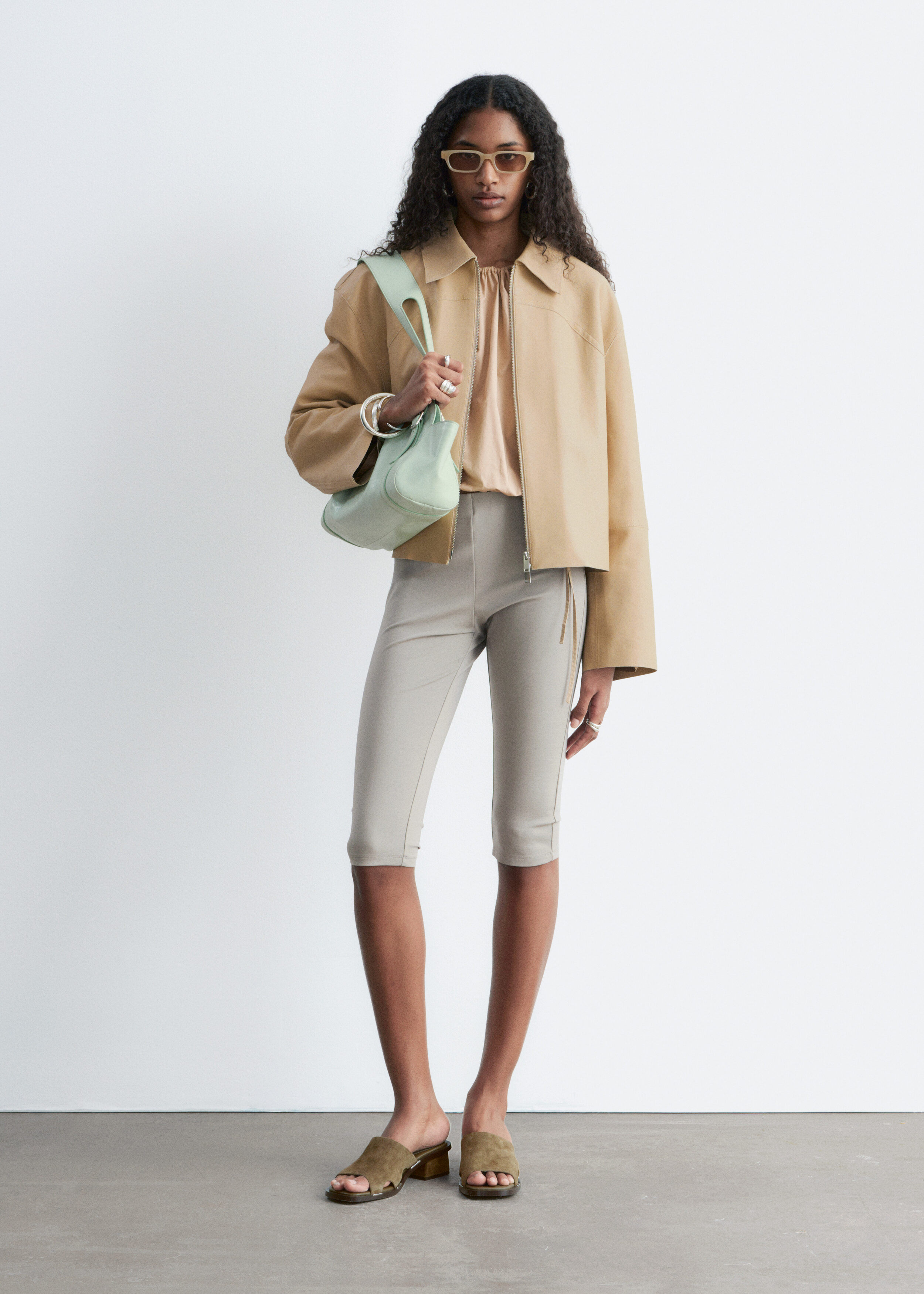 Slim Capri Trousers