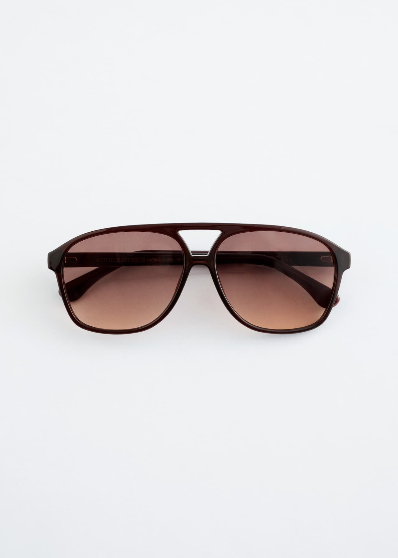Oversized Aviator Sunglasses fra & Other Stories