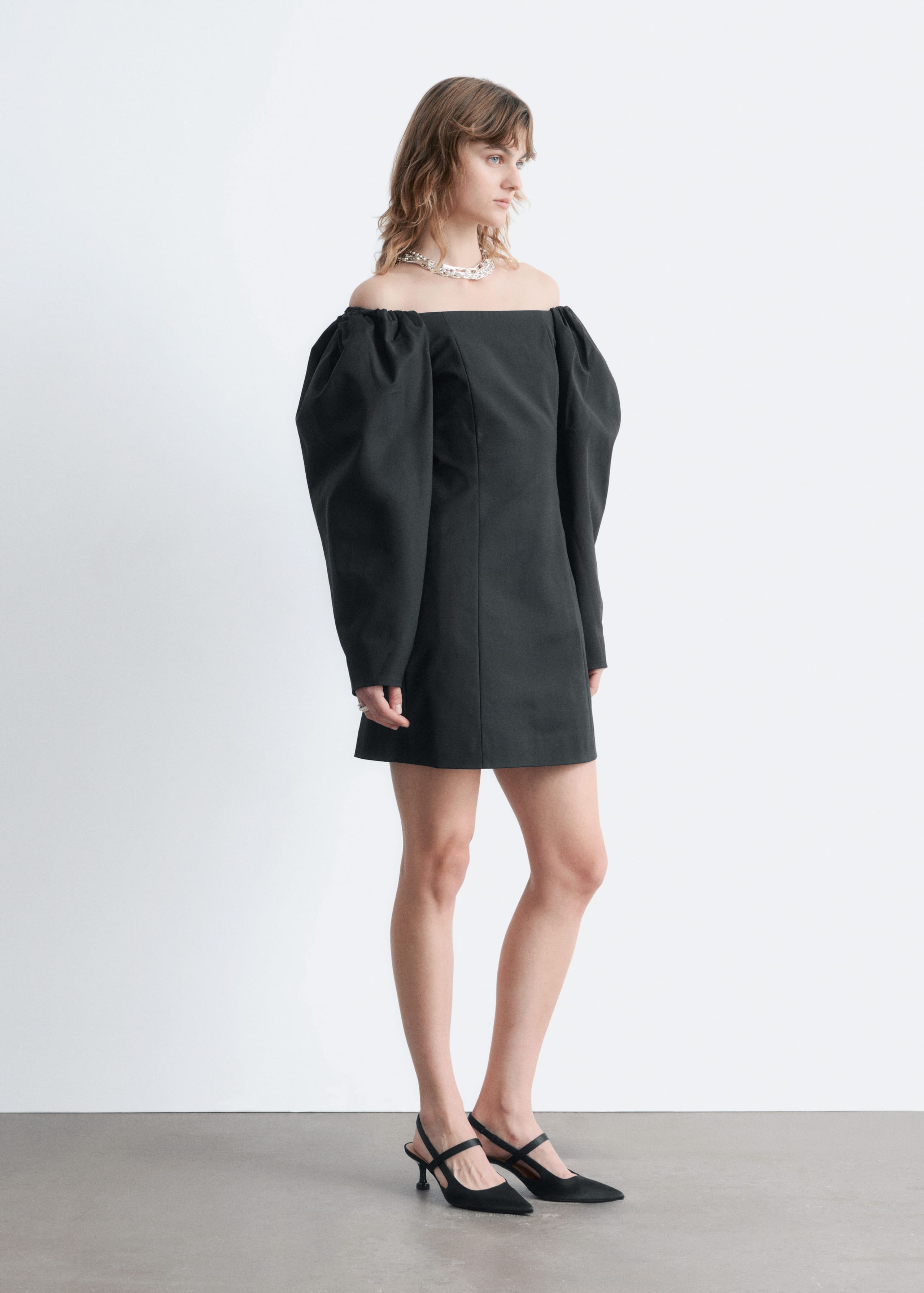 Image of Off-Shoulder Mini Dress