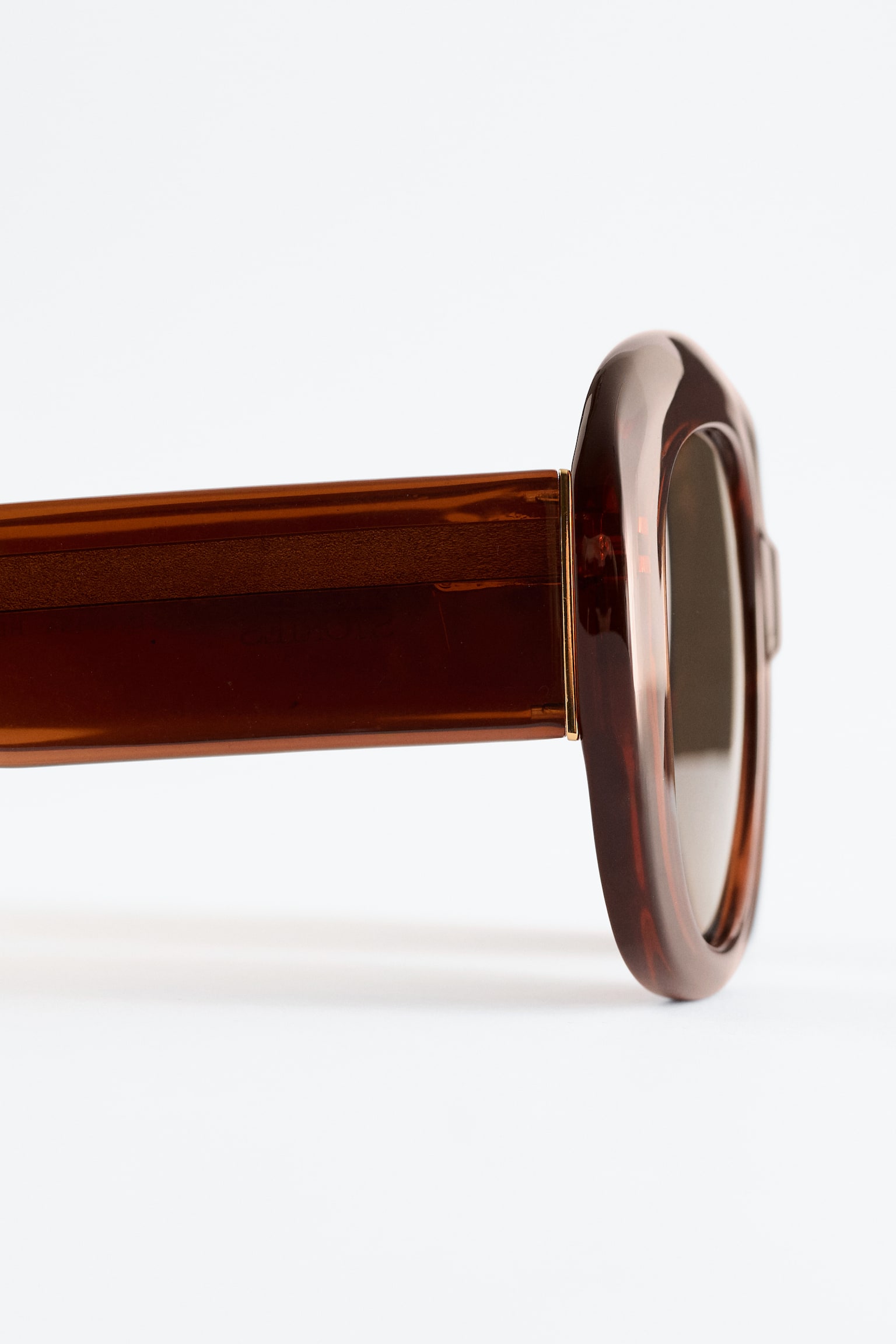 Oversized solbriller - Brun/Sort - 5