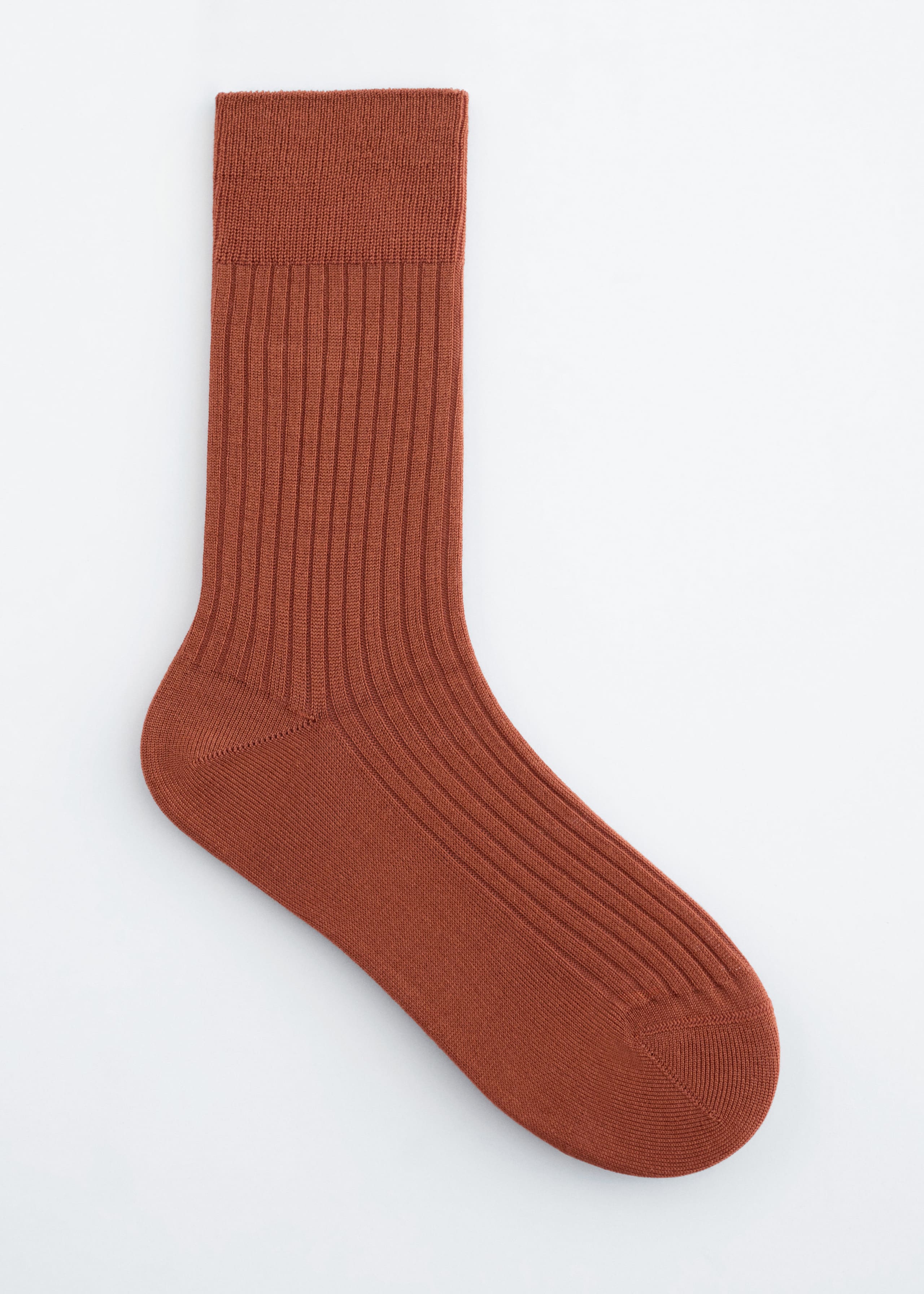 Image of Calcetines de canalé de seda