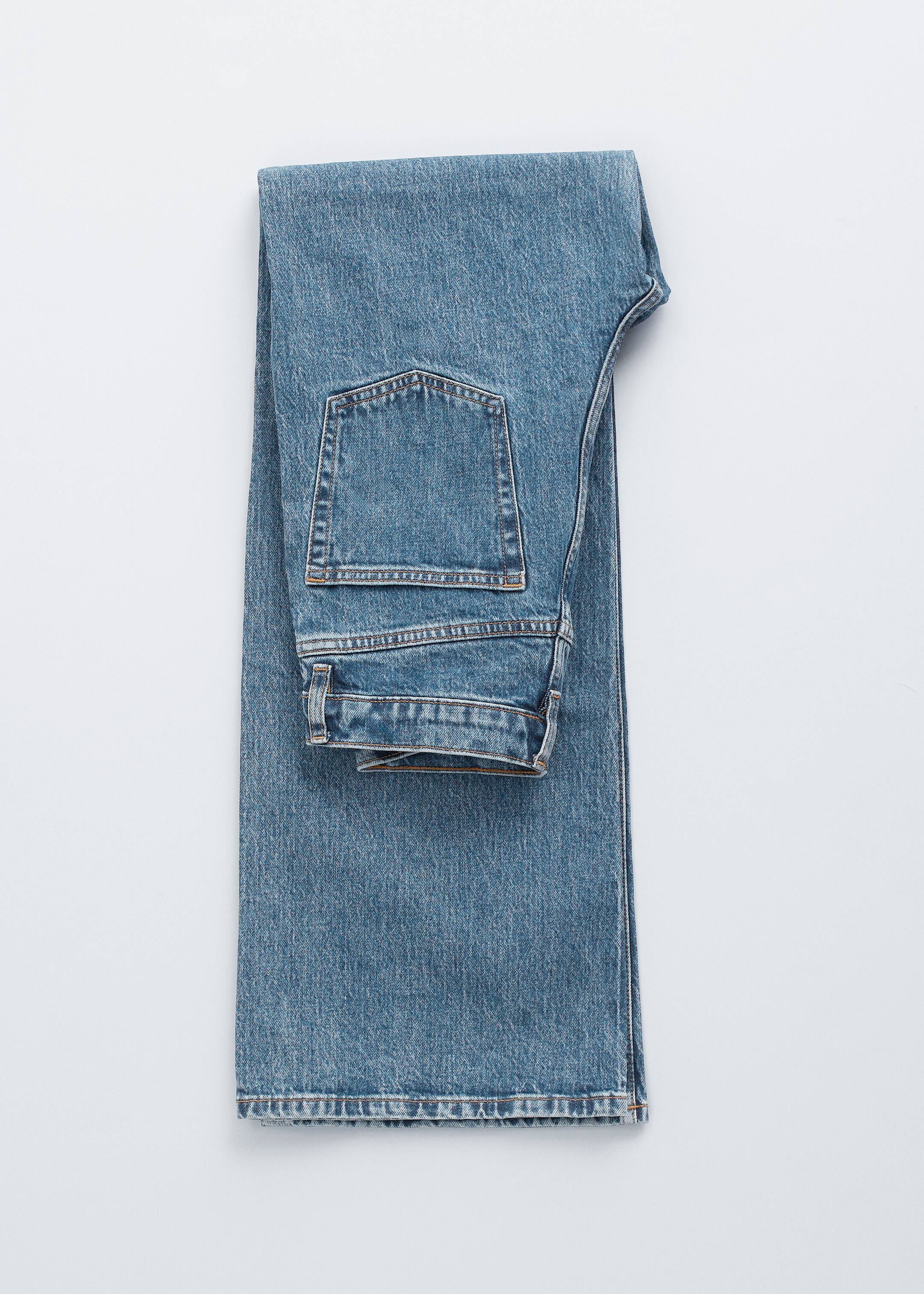 View larger image: Wide-Leg Jeans - Mid Blue Wash - Ladies | H&M GB 8