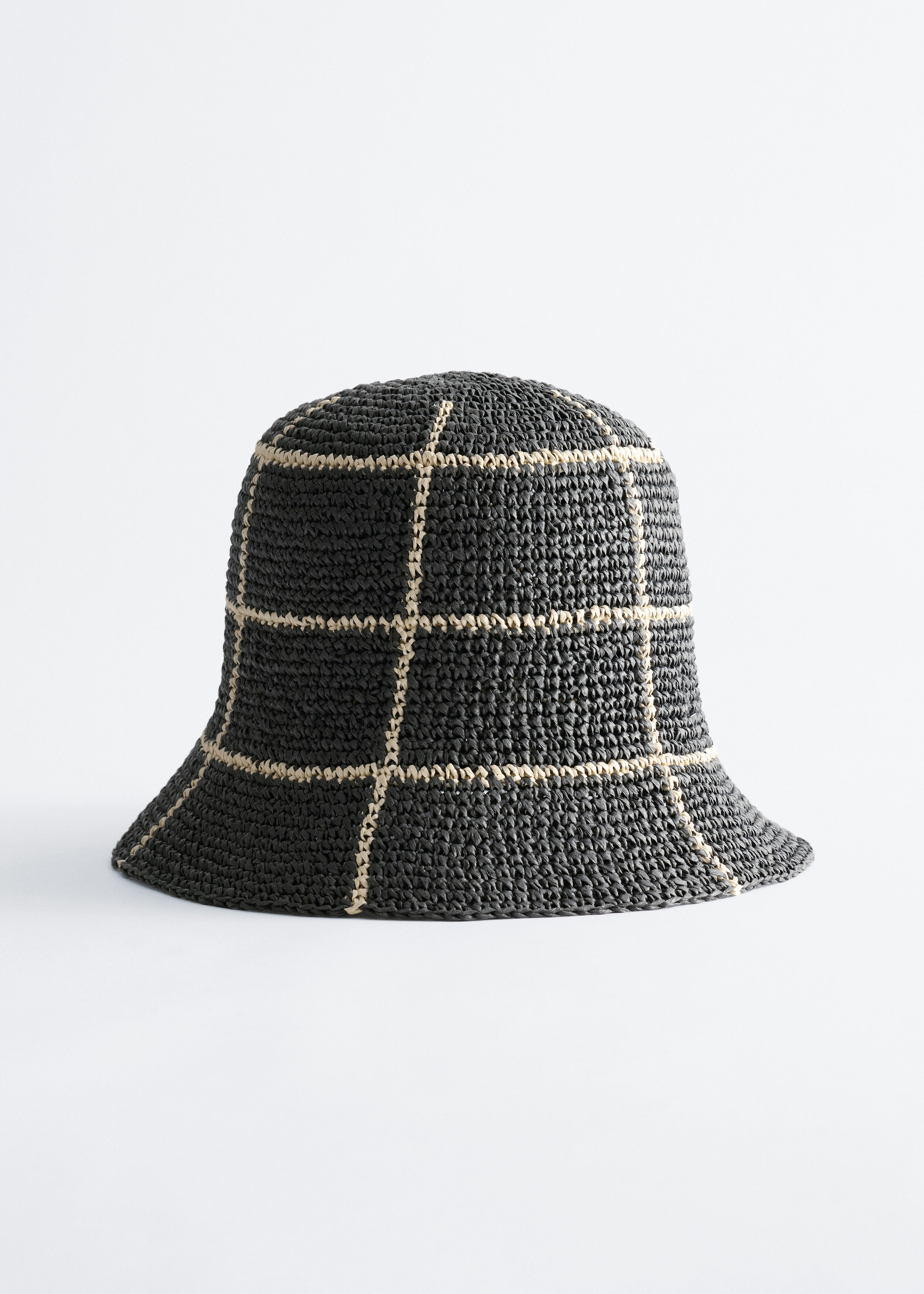 hata Woven Straw Bucket Hat - Black - & Other Stories GB