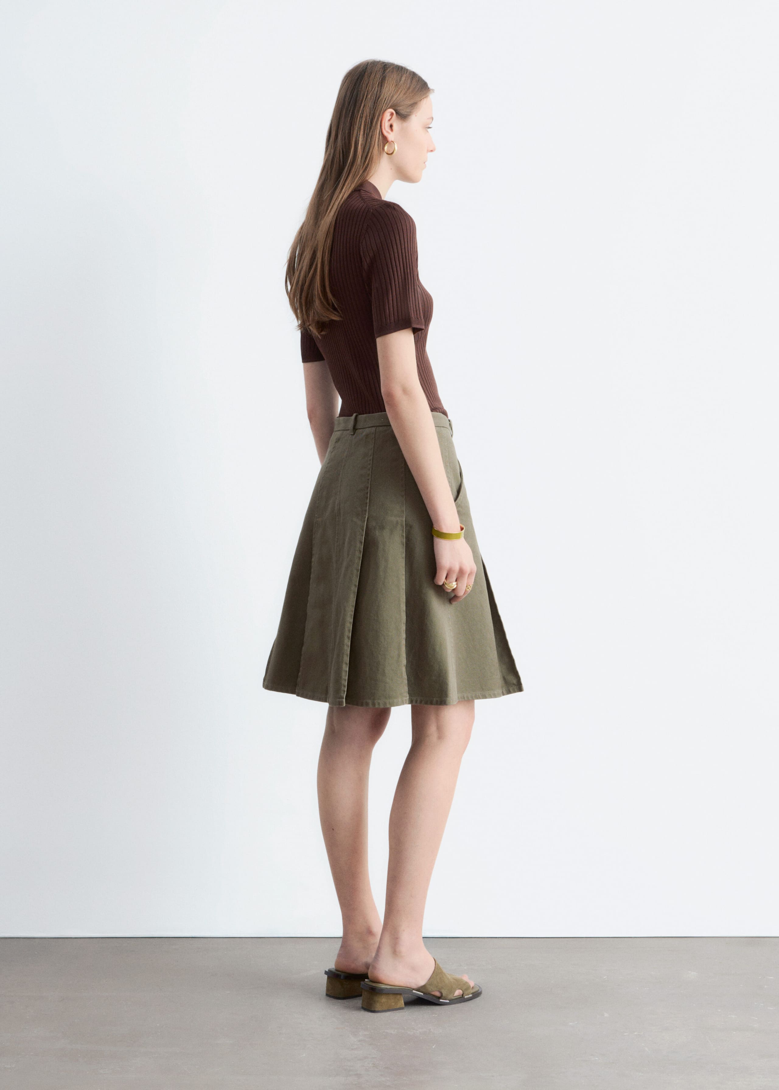 Image of Rib-Knit Top