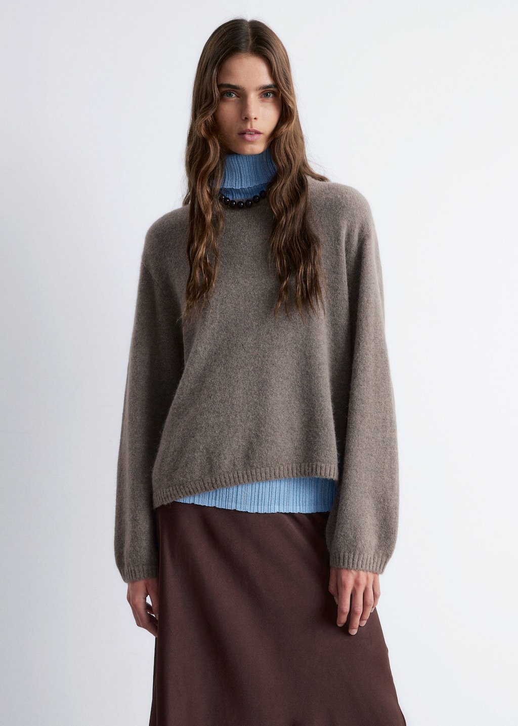 Image of Knitted Alpaca-Blend Sweater