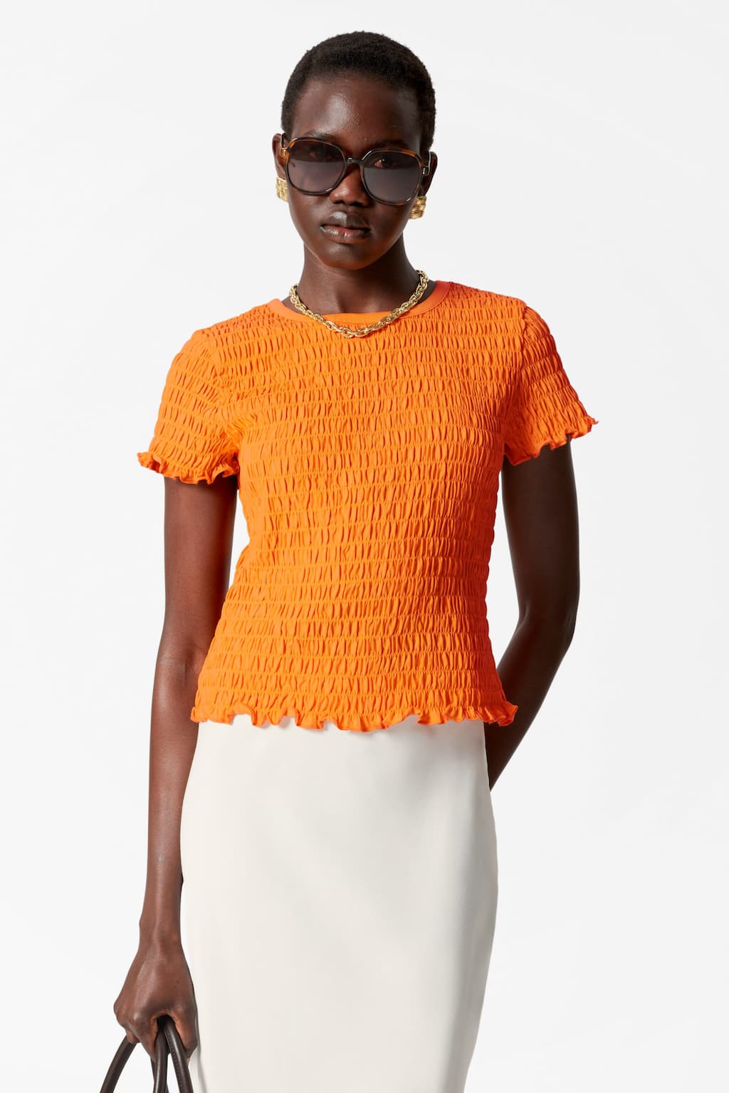 Image of T-shirt à smocks