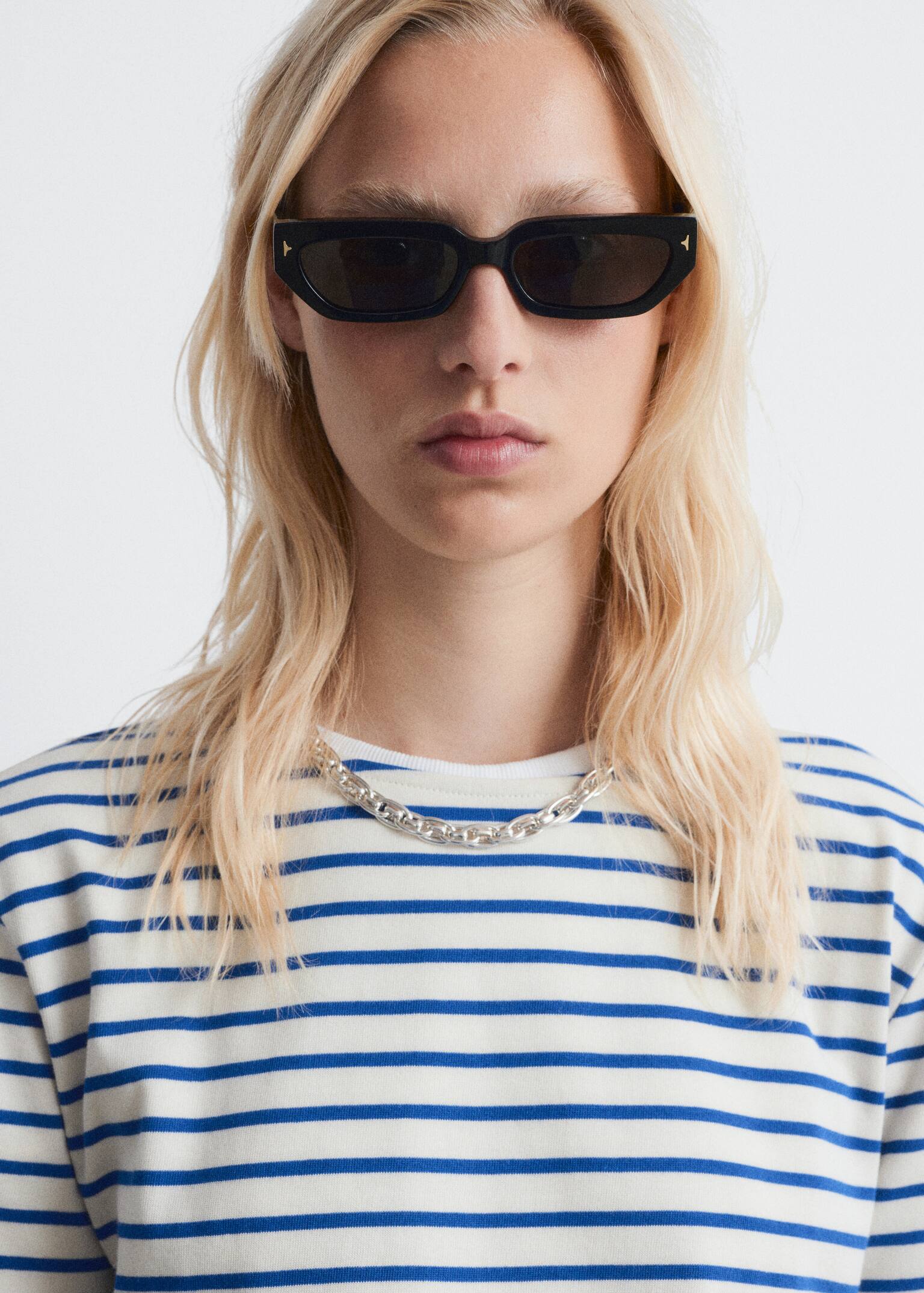 Csíkos póló - Tengerészcsíkos sötétkék/fehér/Fekete/fehér csíkos/Red Stripe - 6