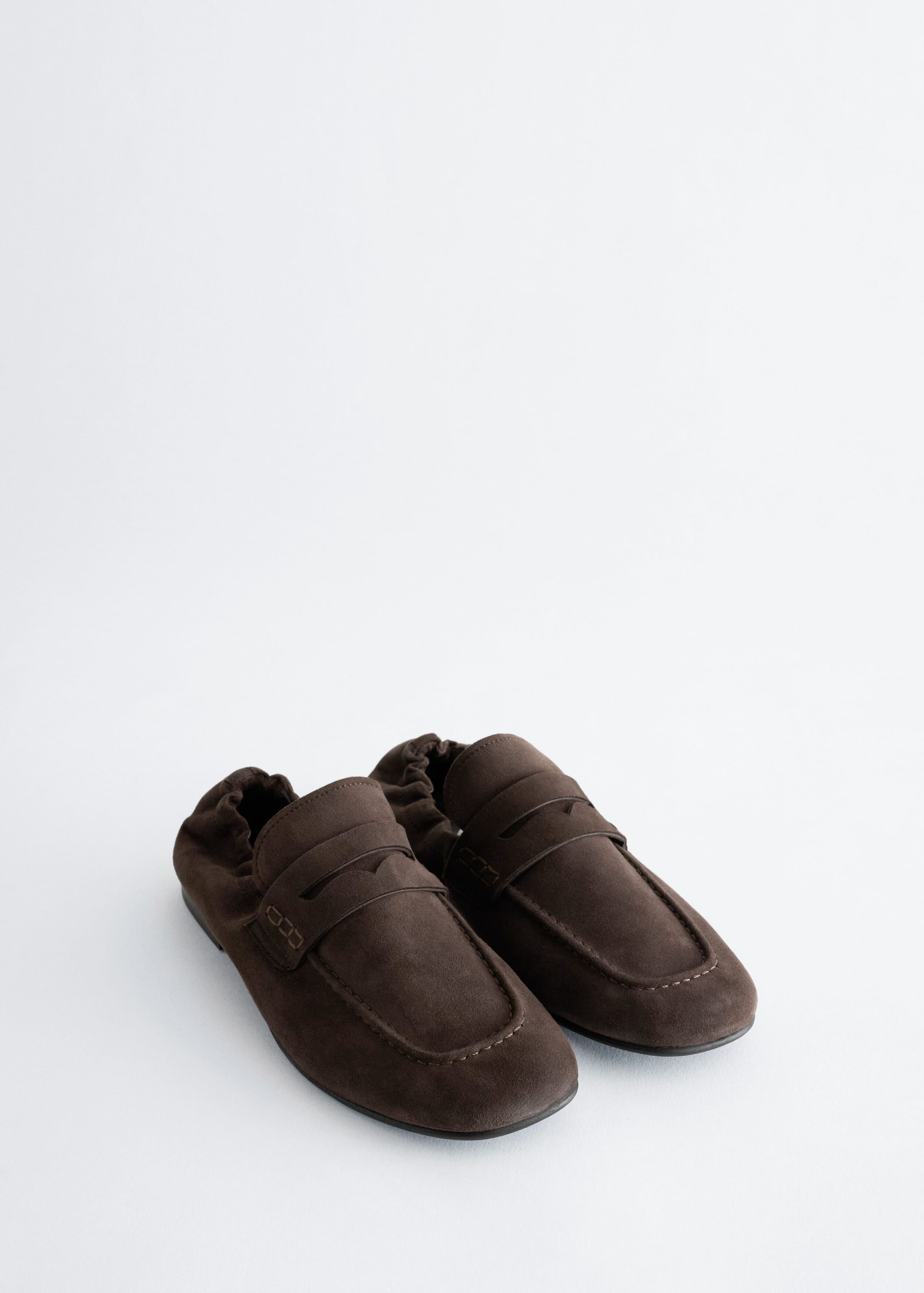 Ruched Loafers - Cognac - Still Life