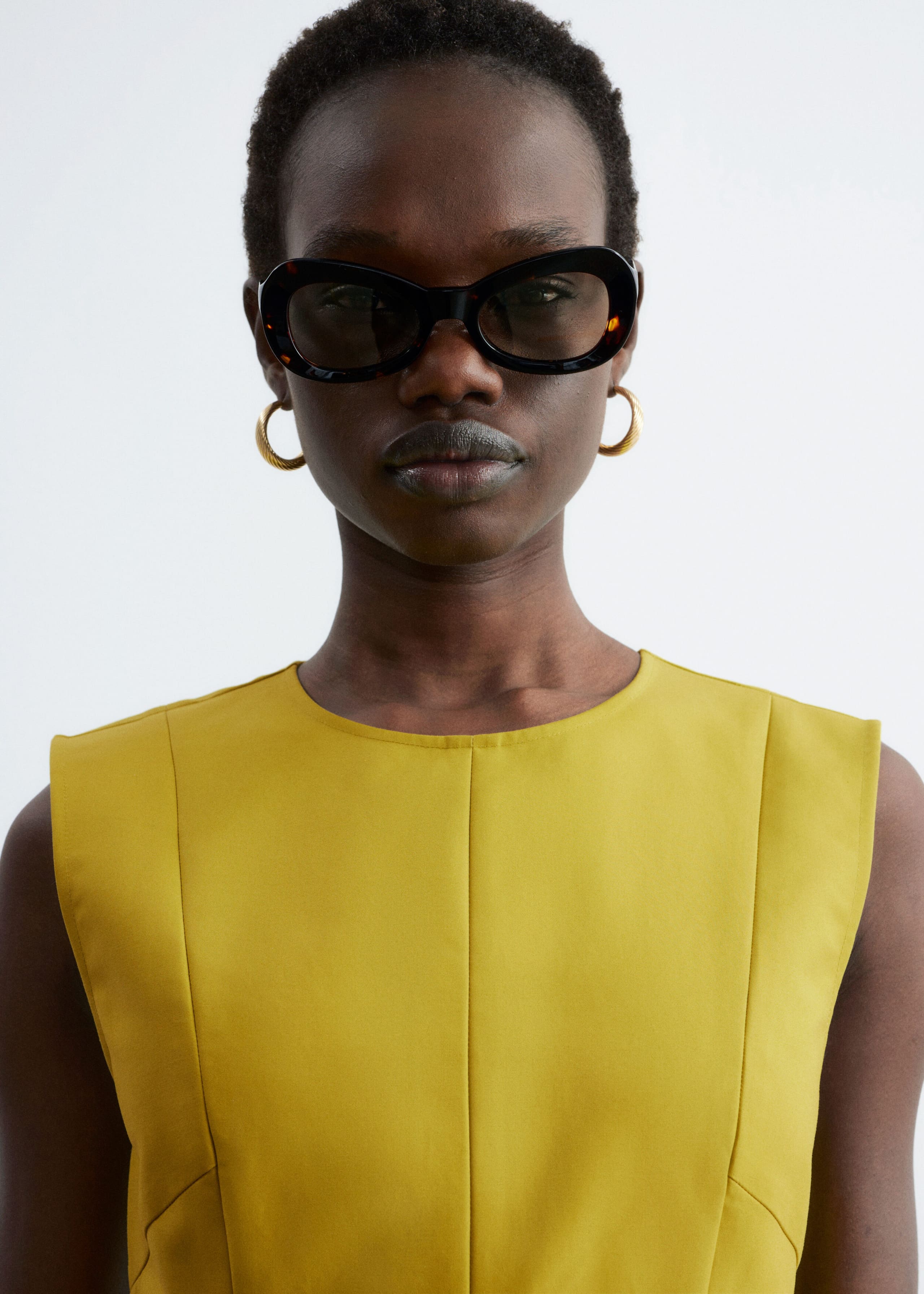 Image of Minikleid mit Falten