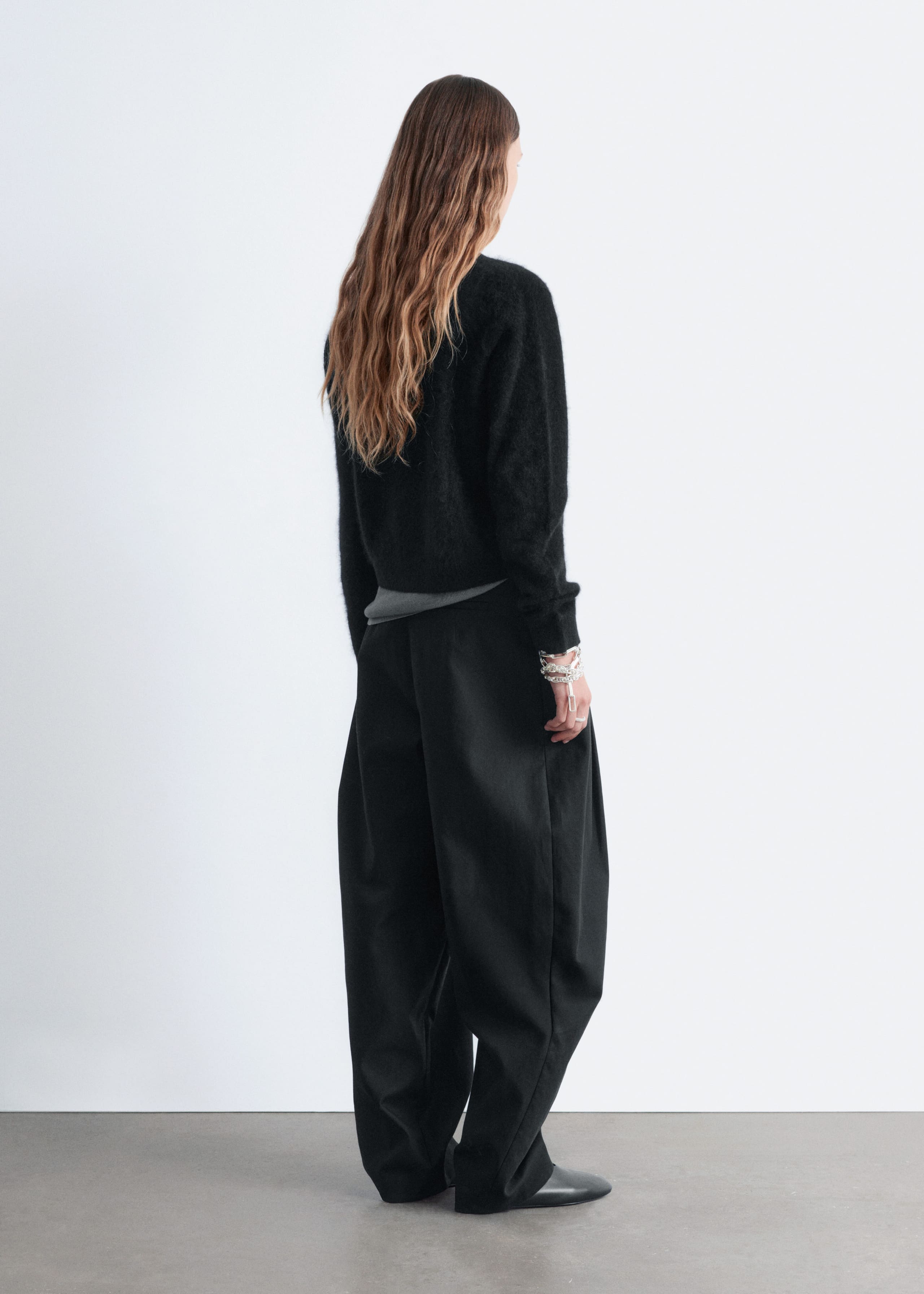 Image of Cropped Cashmere Cardigan