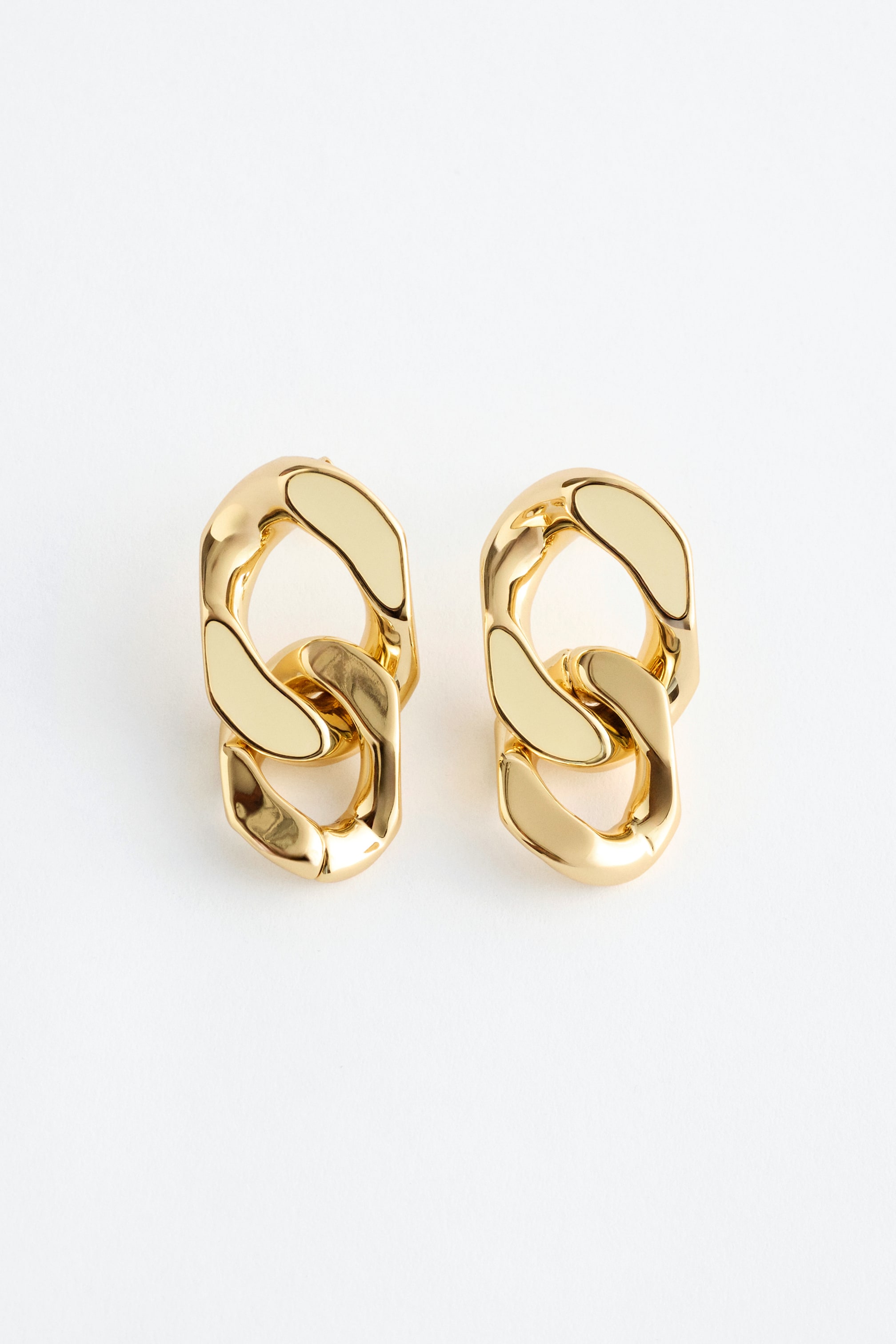Boucles d’oreilles audacieuses à maillons - Doré - FEMME | H&M FR