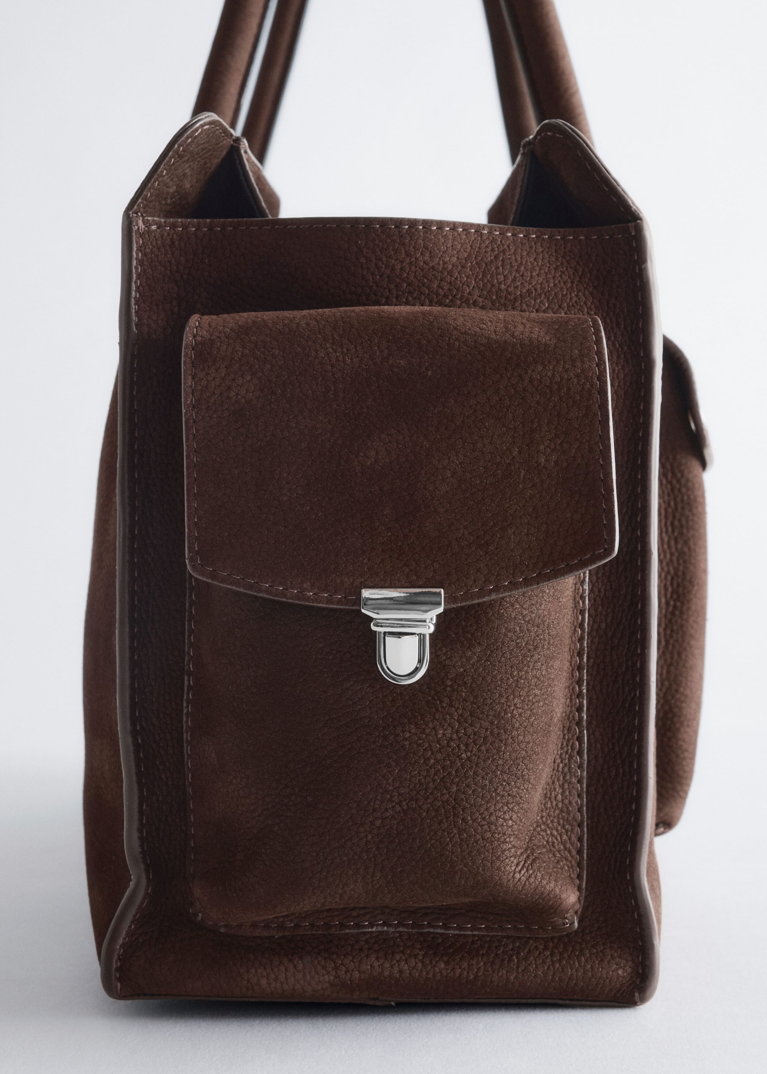 Leather Tote - {{variantName}} - Descriptive Detail