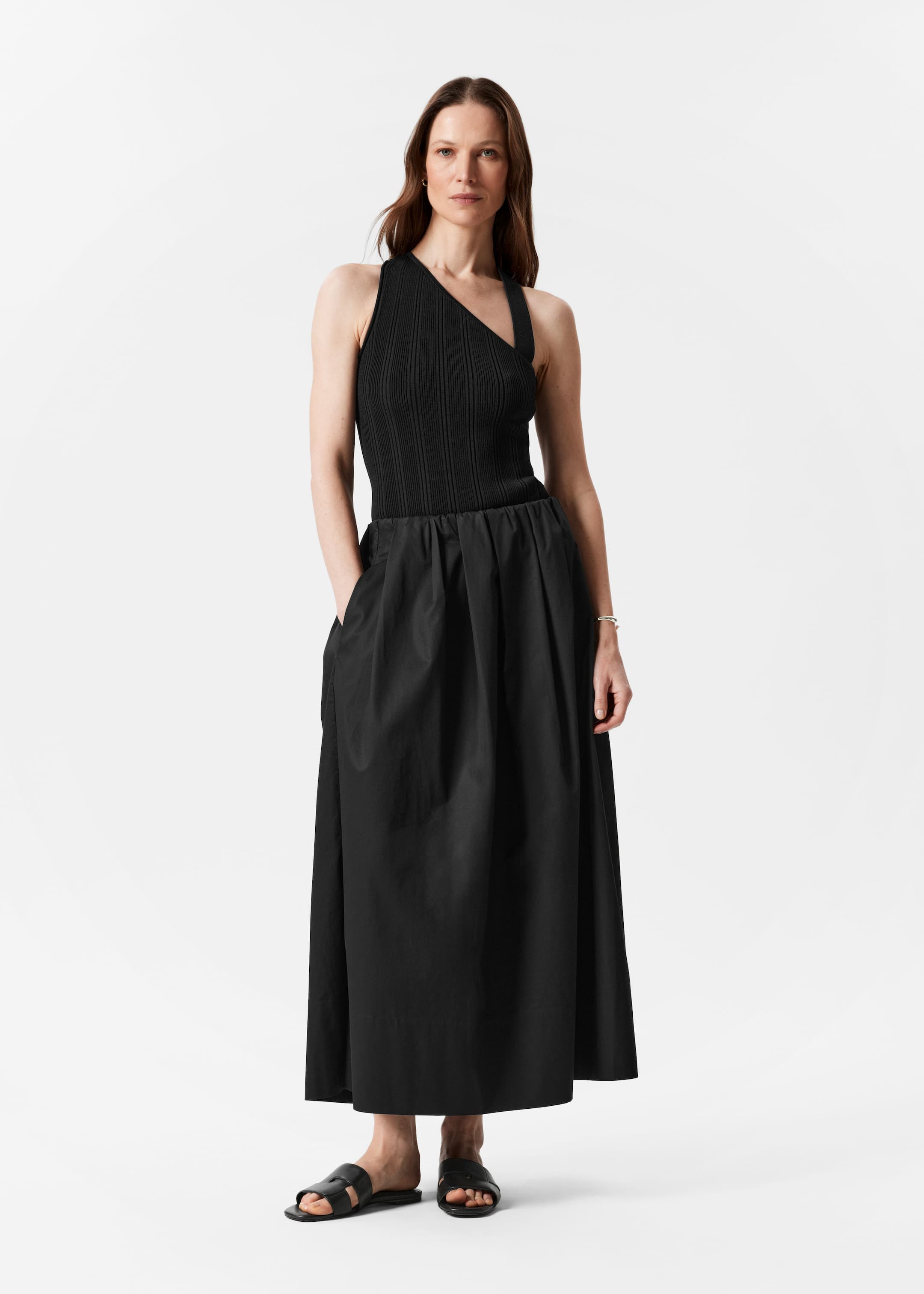 Grotere afbeelding bekijken: A-lijn midirok - Black - DAMES | H&M BE 1