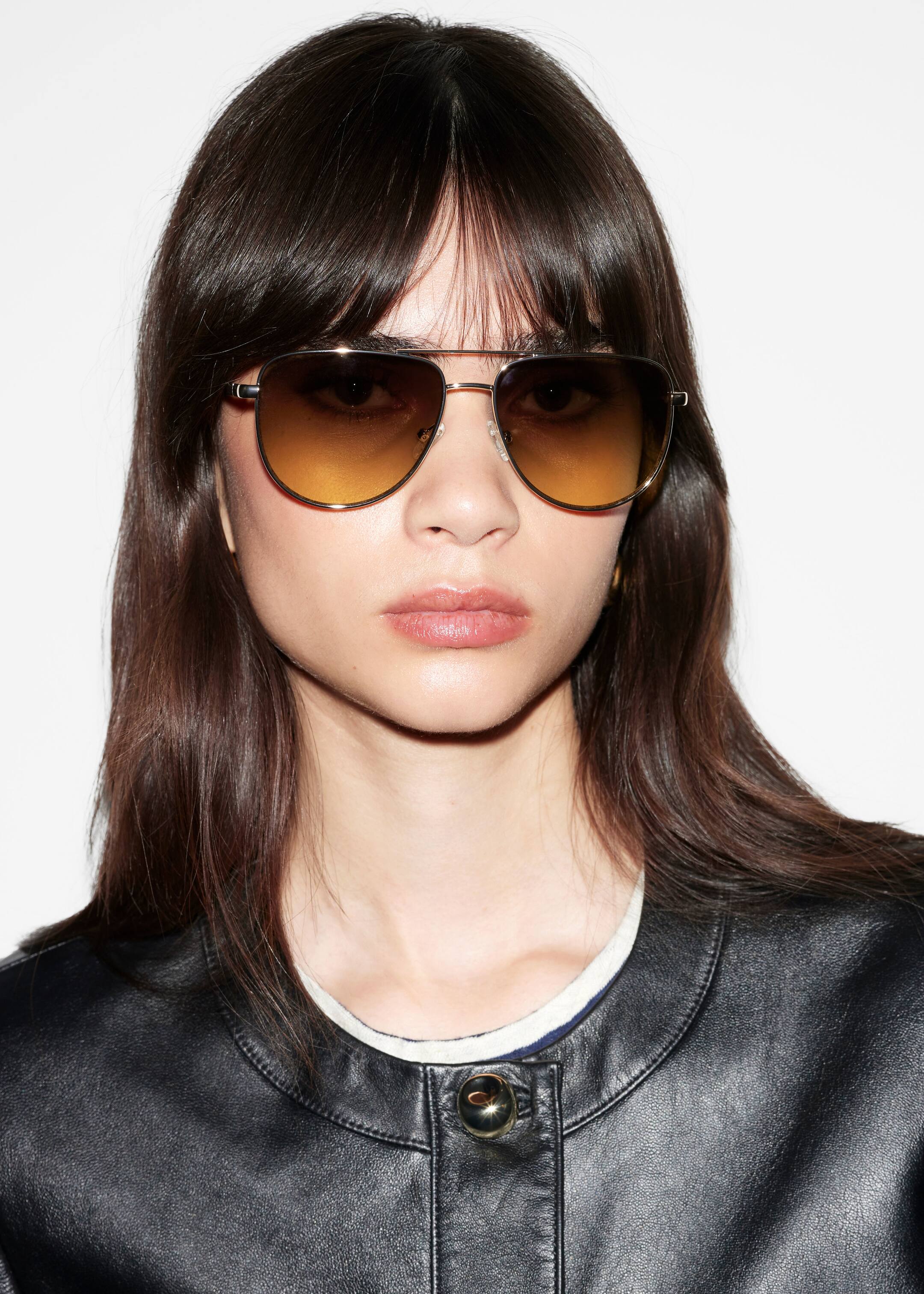 Zobraziť väčší obrázok: Aviator slnečné okuliare - Zlatá - ŽENY | H&M SK 1