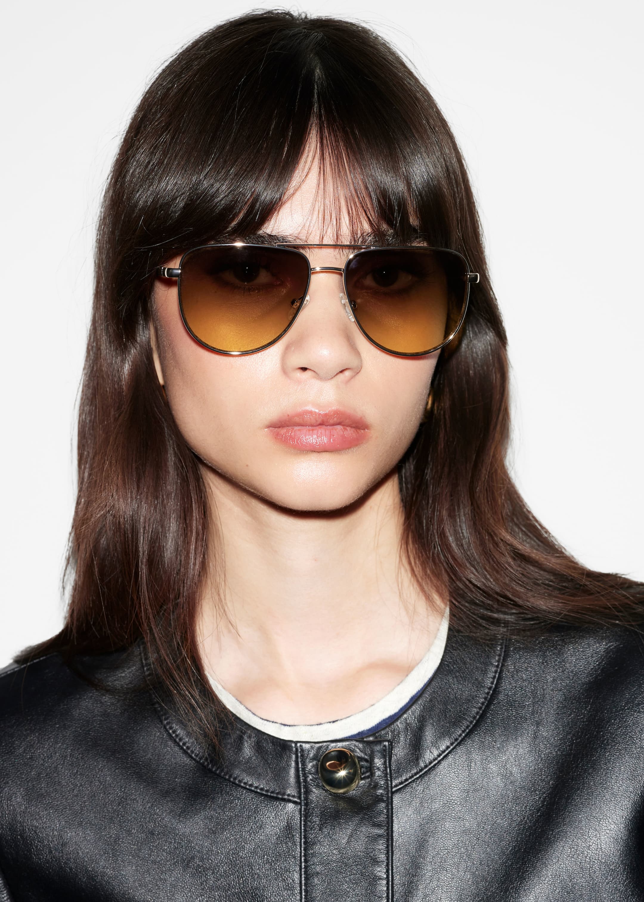 Ver imagen más grande: Gafas de sol de aviador - Oro - MUJER | H&M ES 1