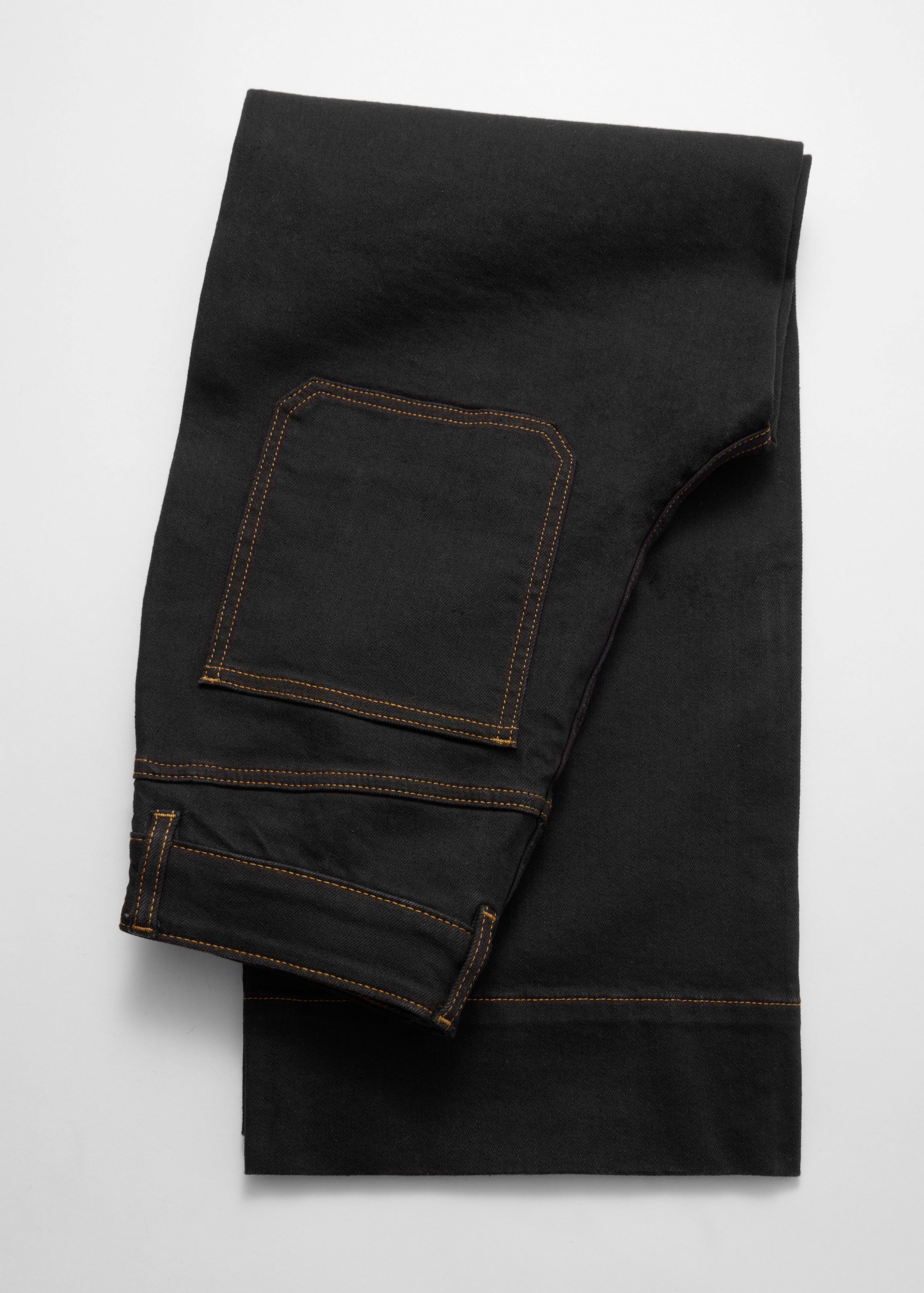 Vis større bilde: Rette croppede jeans - Svart - DAME | H&M NO 8