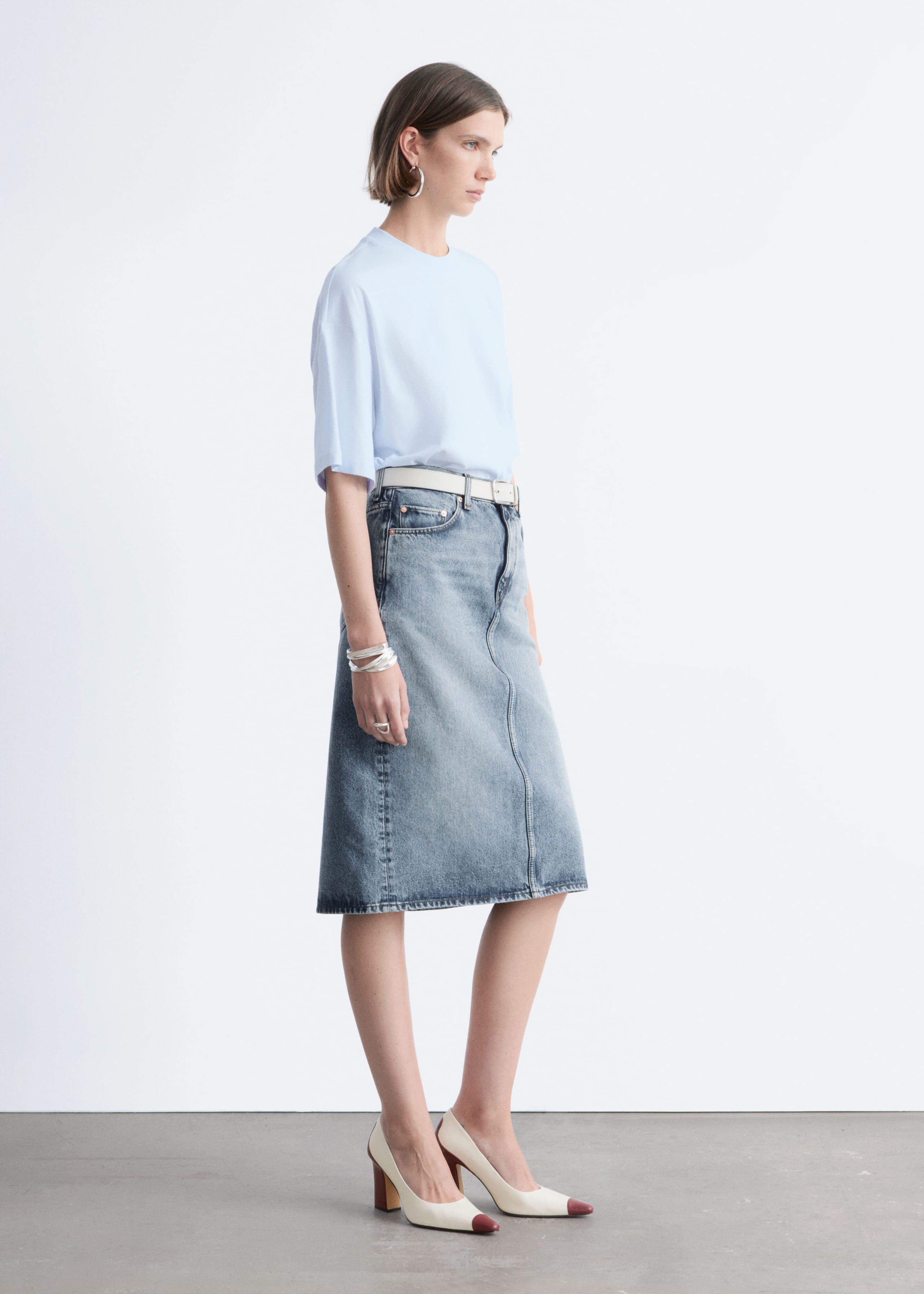 Image of T-shirt oversize en coton