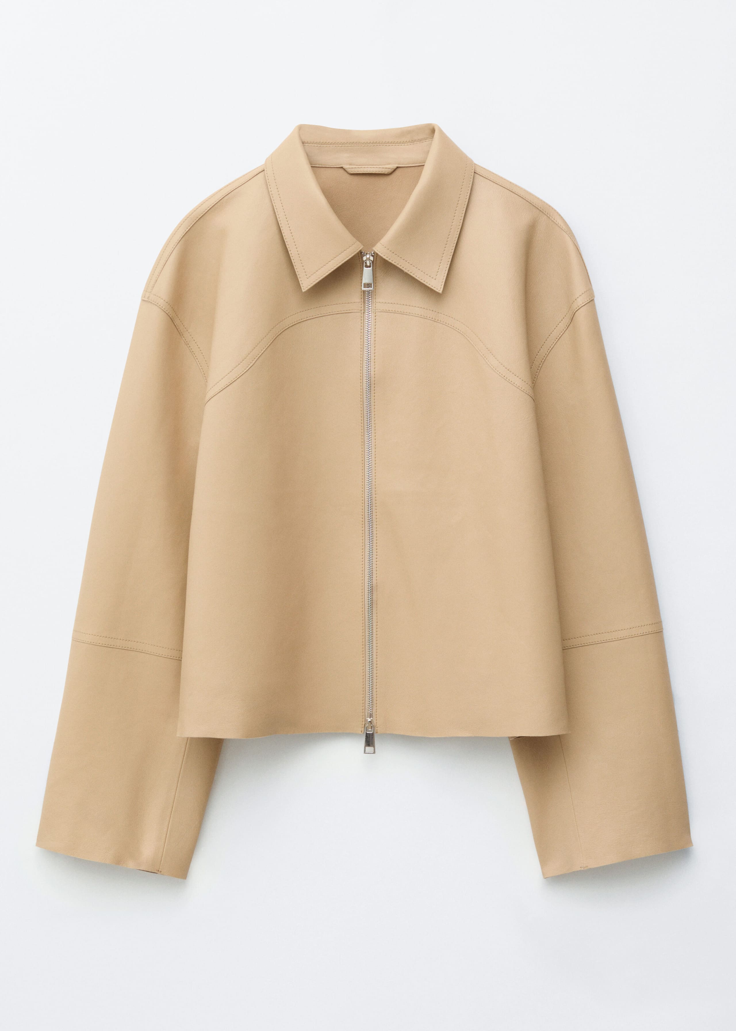 Relaxed Leather Jacket